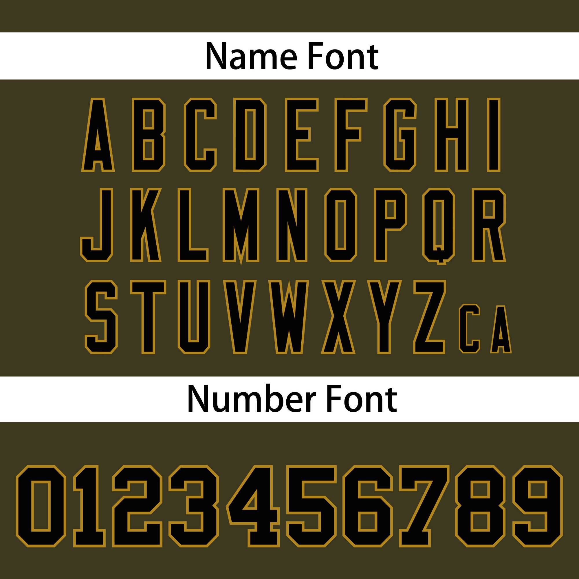 Custom Olive Old Gold Black Personalized Classic Lace-Up Neck Hockey Jersey | KXKSHOP