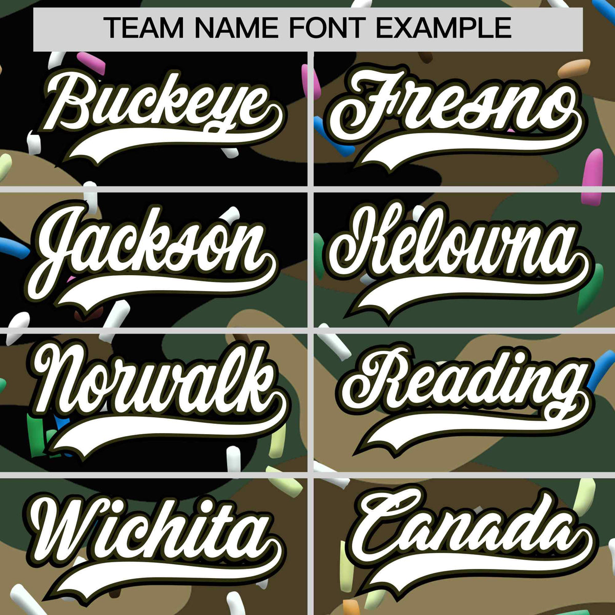 Custom Camo White Ice Cream Pattern Personalized V-Neck Hockey Jersey