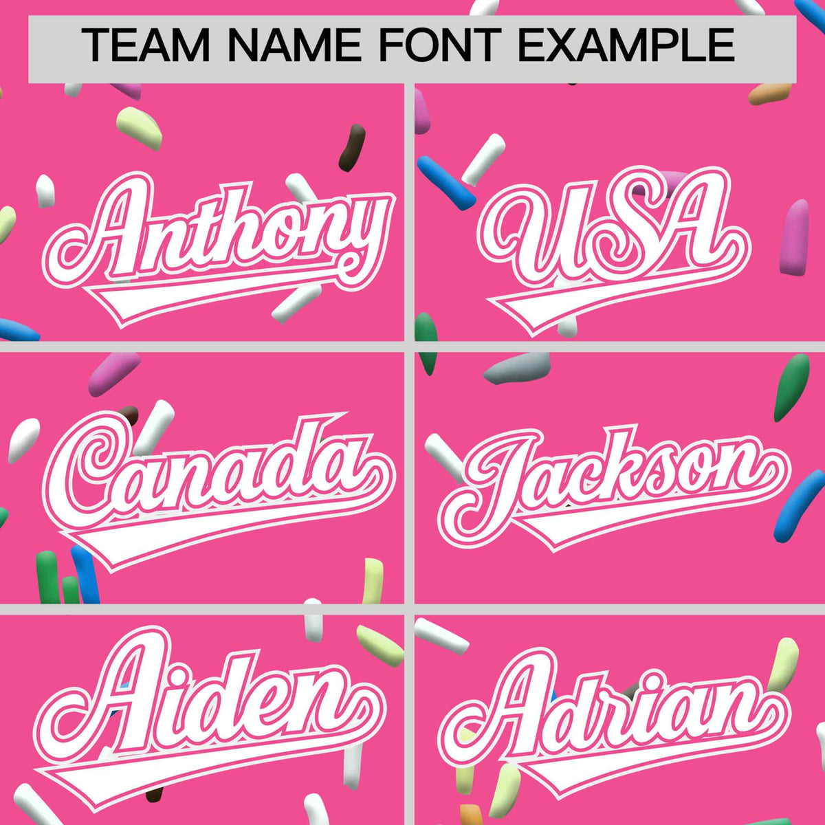 Custom Pink White Ice Cream Pattern Personalized V-Neck Hockey Jersey| KXKSHOP