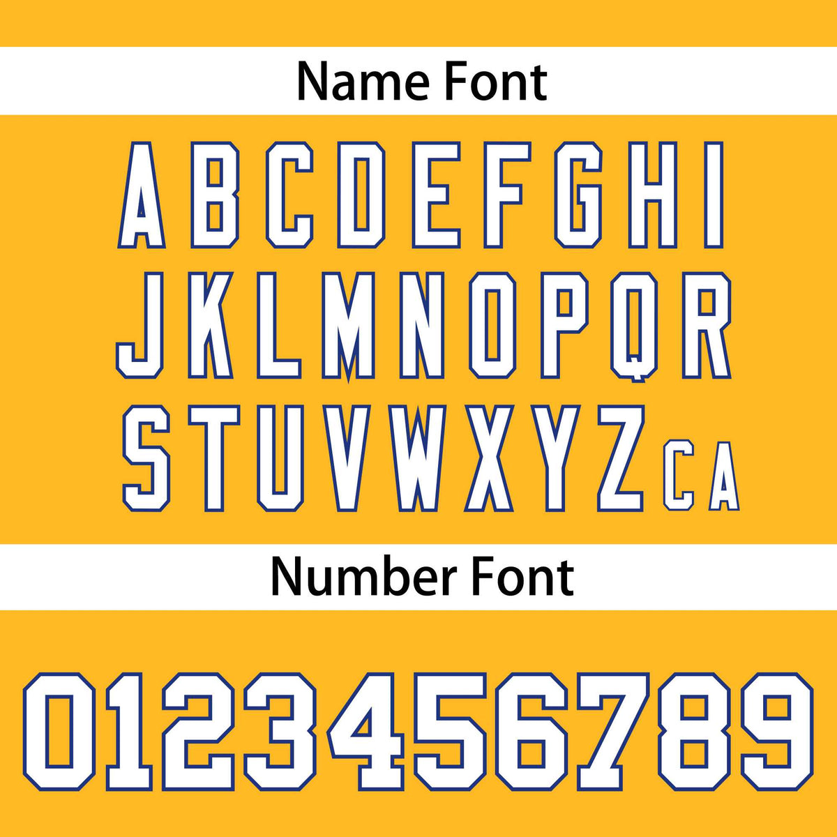 Custom Gold Royal-White Personalized Classic V-Neck Hockey Jersey | KXKSHOP