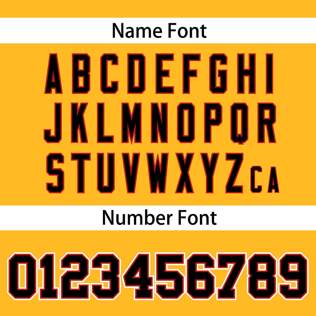 Custom Gold Red-Black Personalized Classic V-Neck Hockey Jersey | KXKSHOP