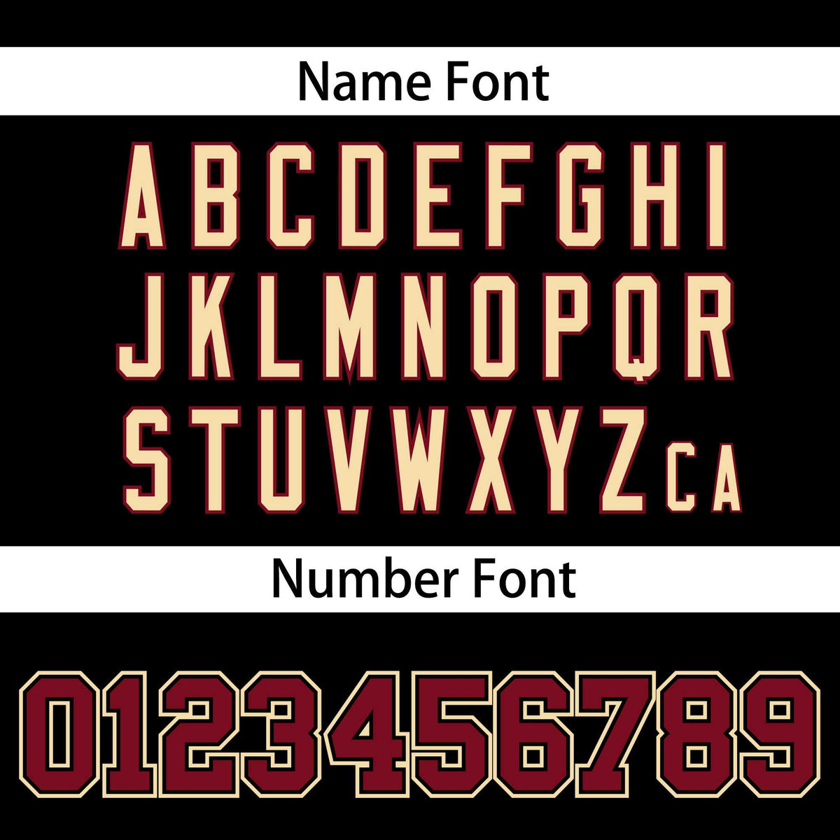 Custom Black Crimson-Khaki Personalized Classic V-Neck Hockey Jersey | KXKSHOP