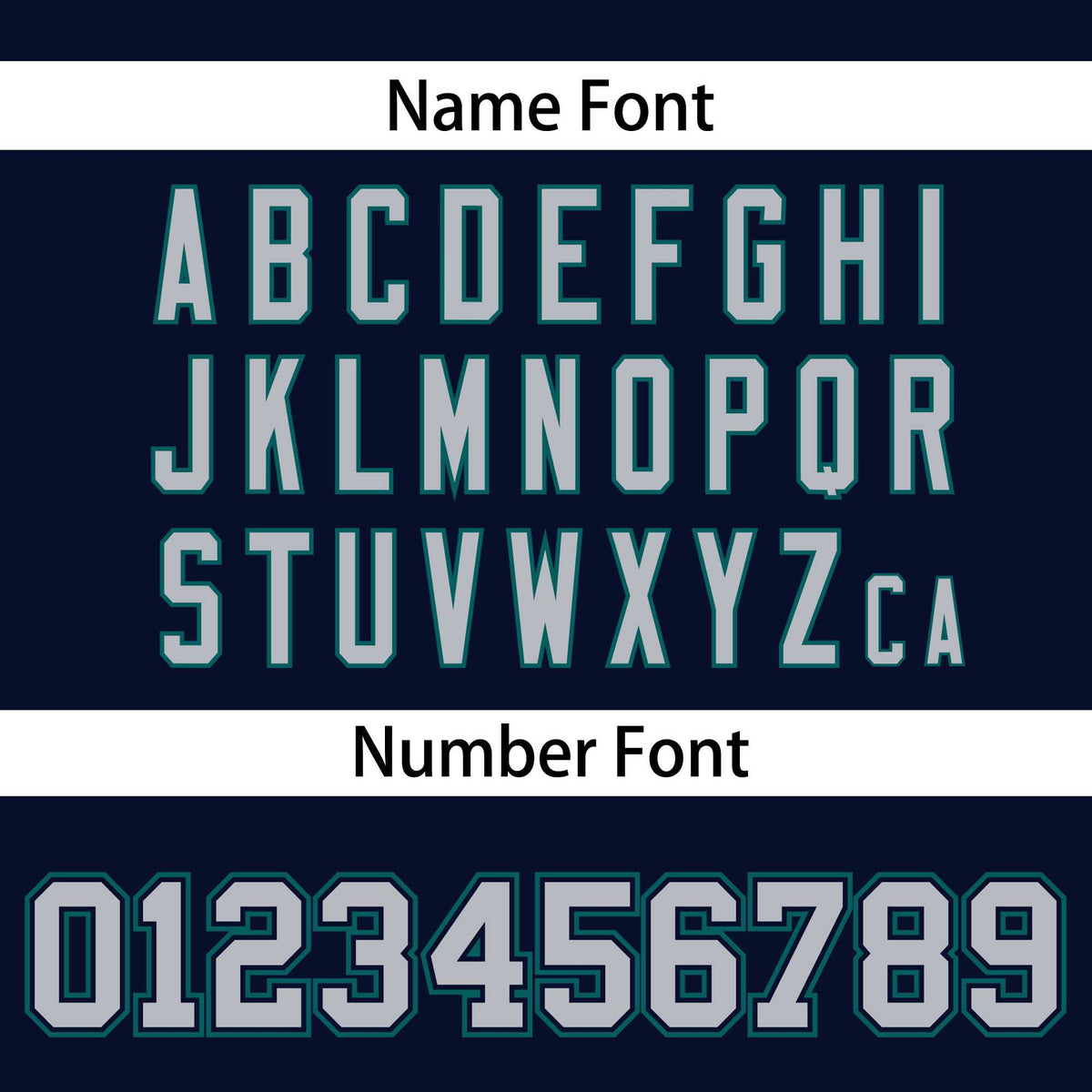 Custom Navy Aqua-Gray Personalized Classic V-Neck Hockey Jersey | KXKSHOP