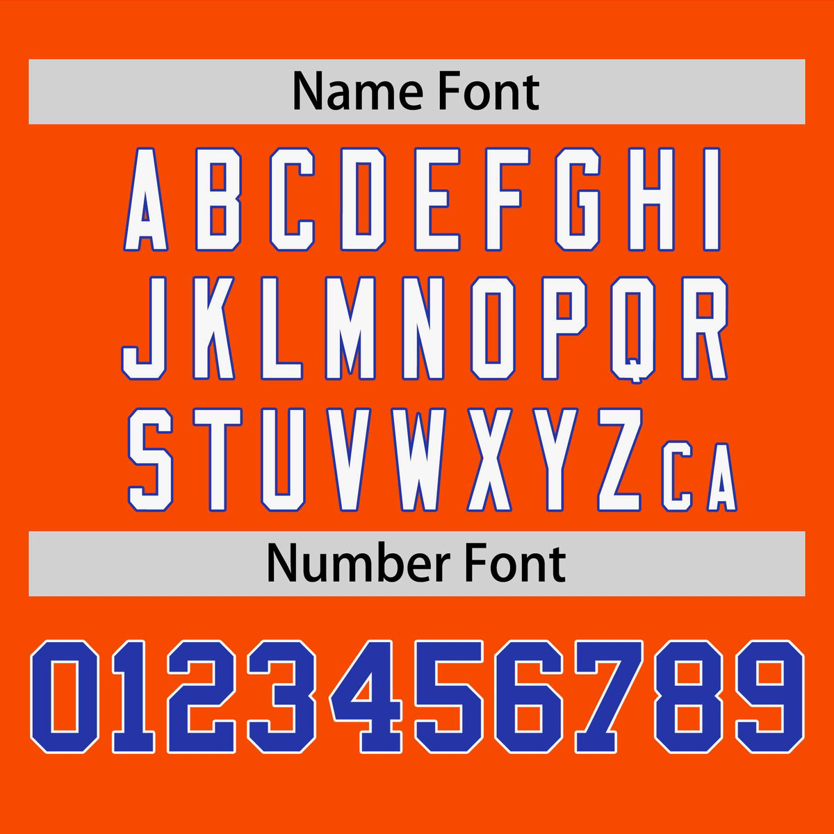 Custom Orange Royal-White Personalized Raglan Sleeves V-Neck Hockey Jersey | KXKSHOP