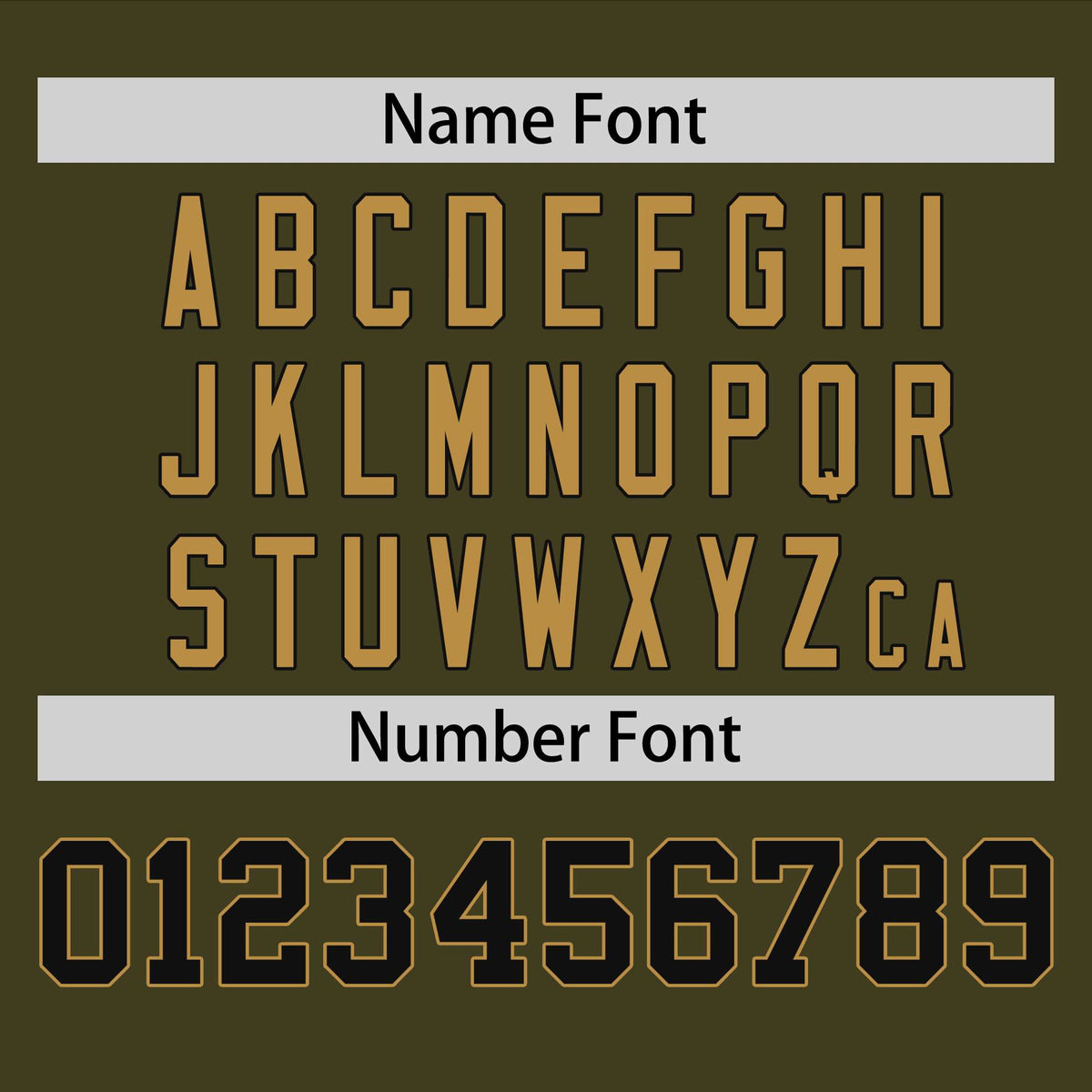 Custom Olive Black-Old Gold Personalized Raglan Sleeves V-Neck Hockey Jersey | KXKSHOP