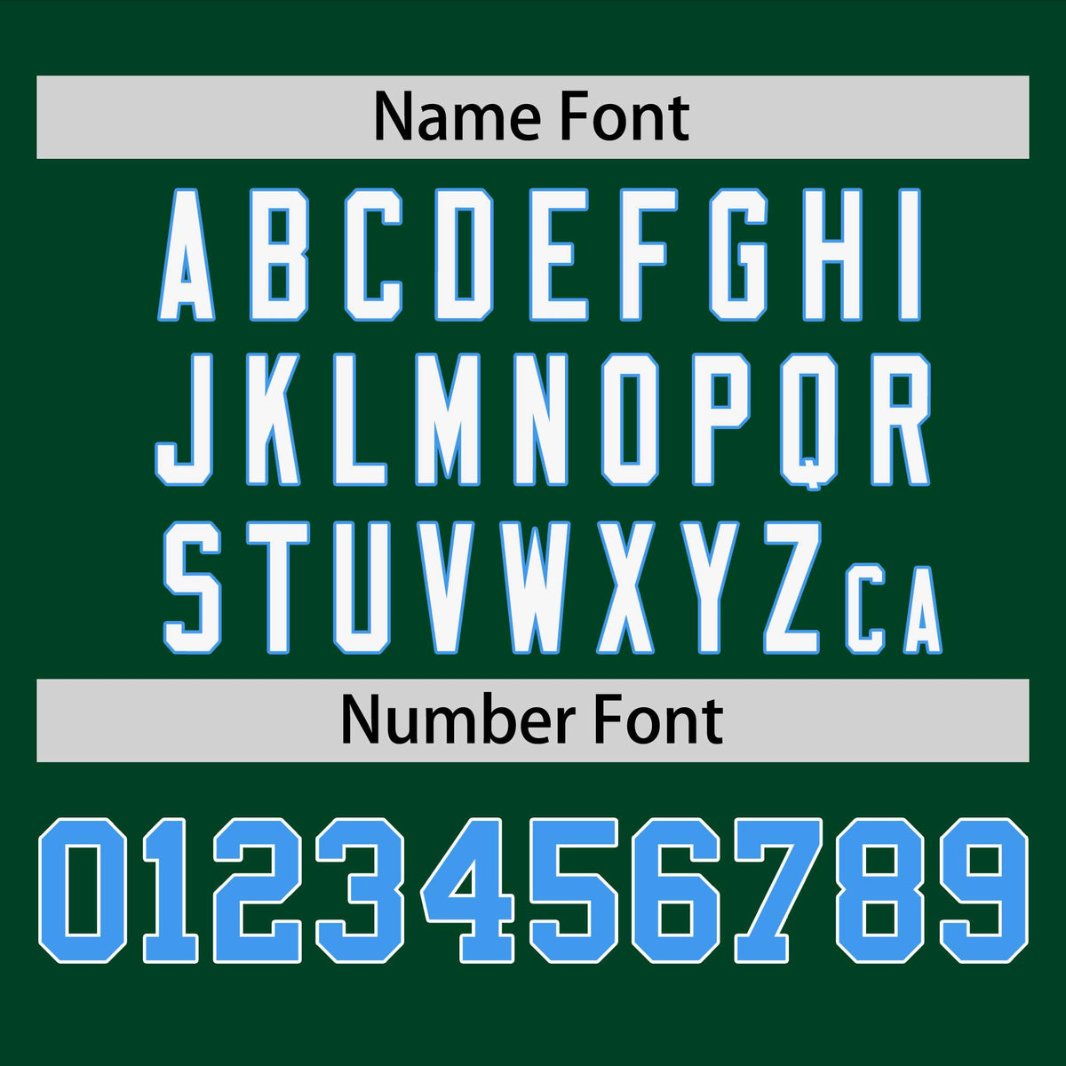 Custom Green Powder Blue-White Personalized Raglan Sleeves V-Neck Hockey Jersey | KXKSHOP