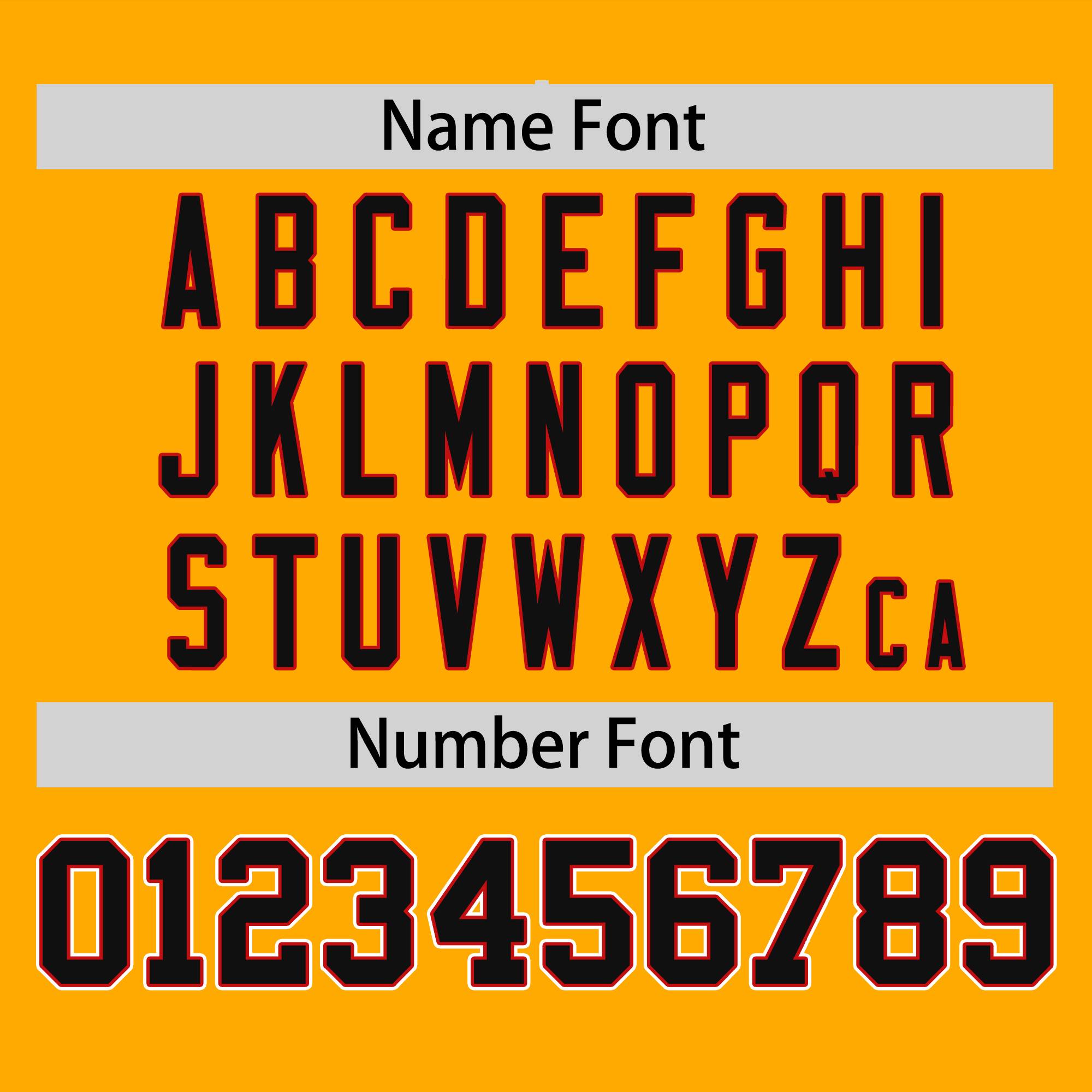 Custom Yellow Red Personalized Raglan Sleeves Round-Neck Hockey Jersey | KXKSHOP