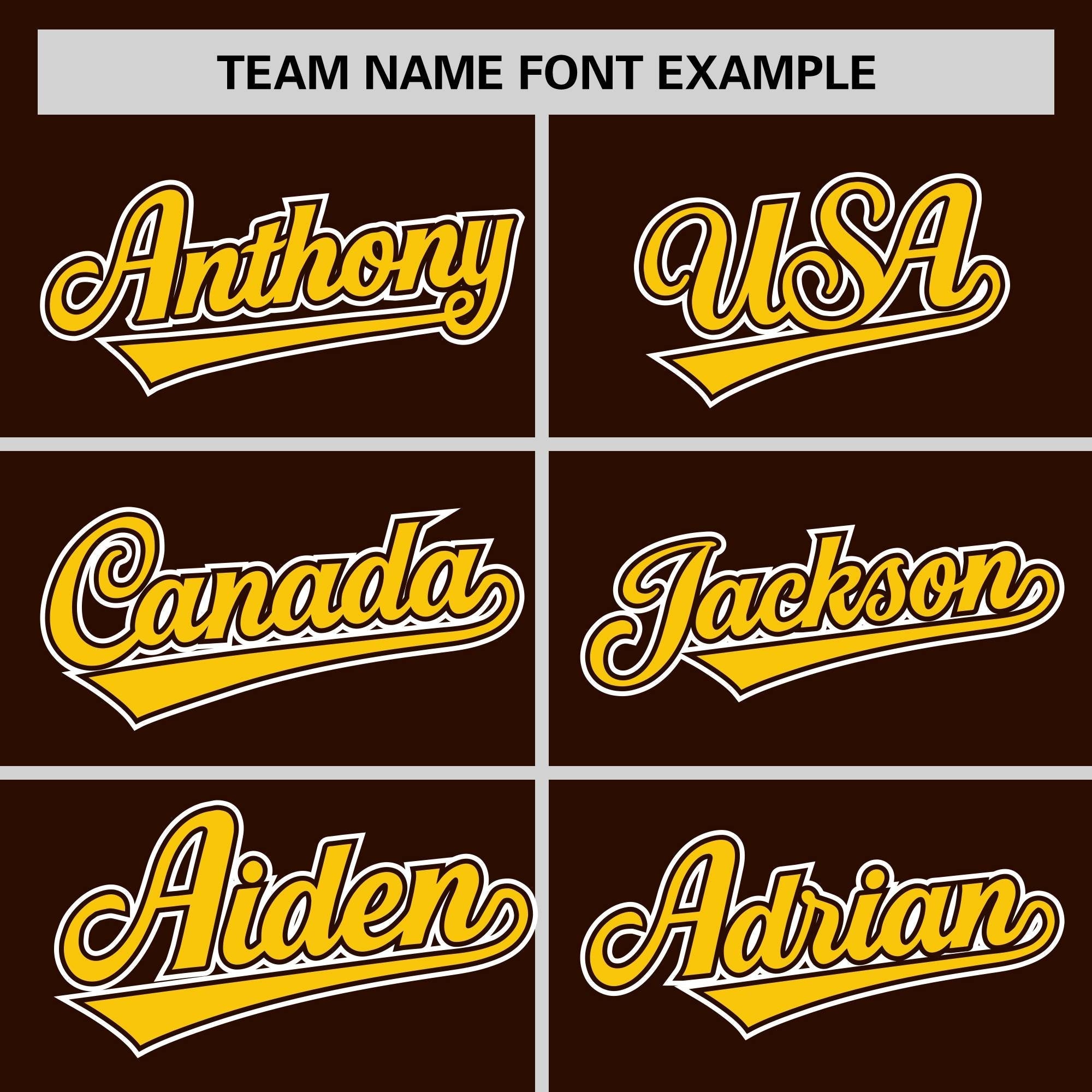 Custom Brown Gold Personalized Raglan Sleeves Round-Neck Hockey Jersey | KXKSHOP