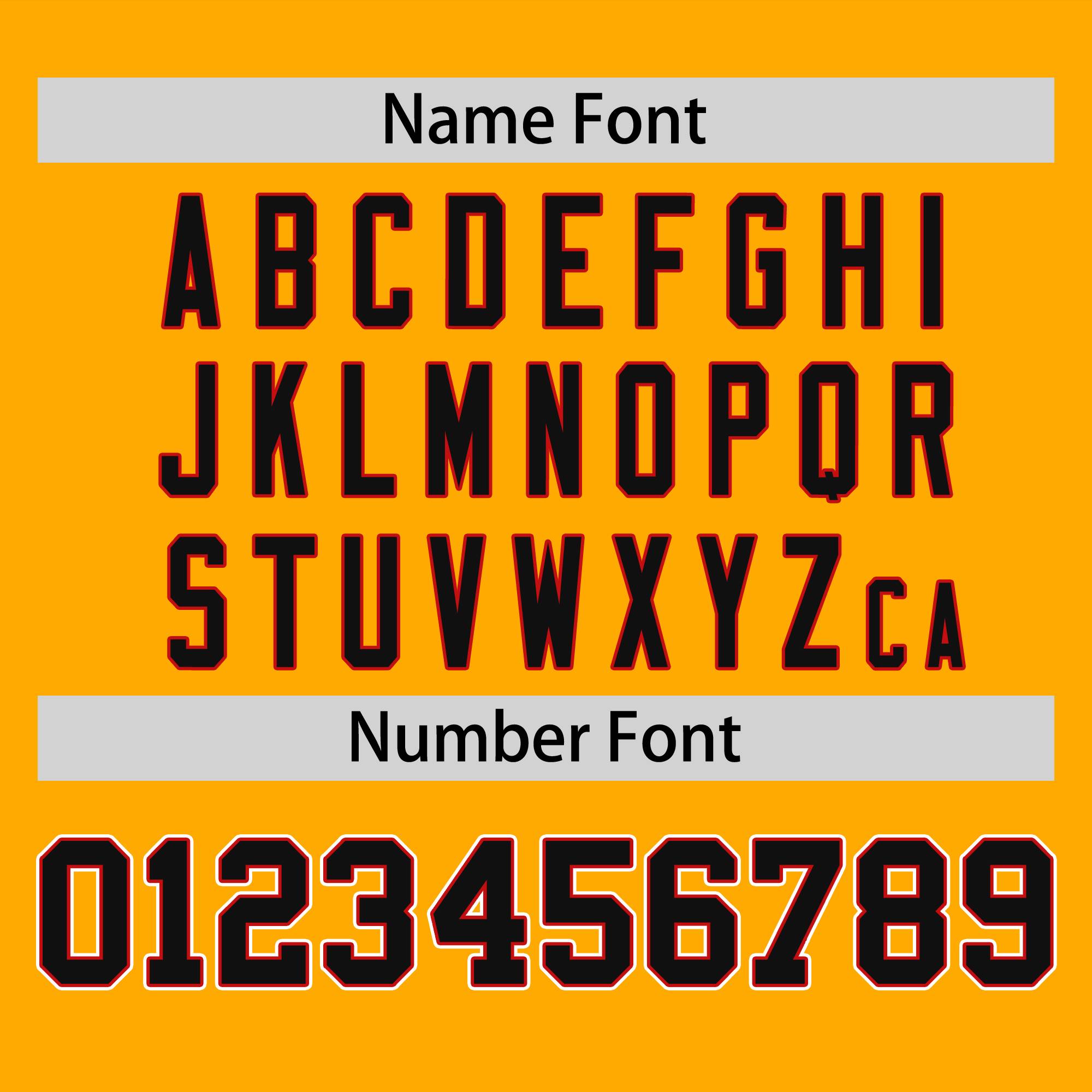 Custom Yellow Red Personalized Raglan Sleeves Round-Neck Hockey Jersey | KXKSHOP