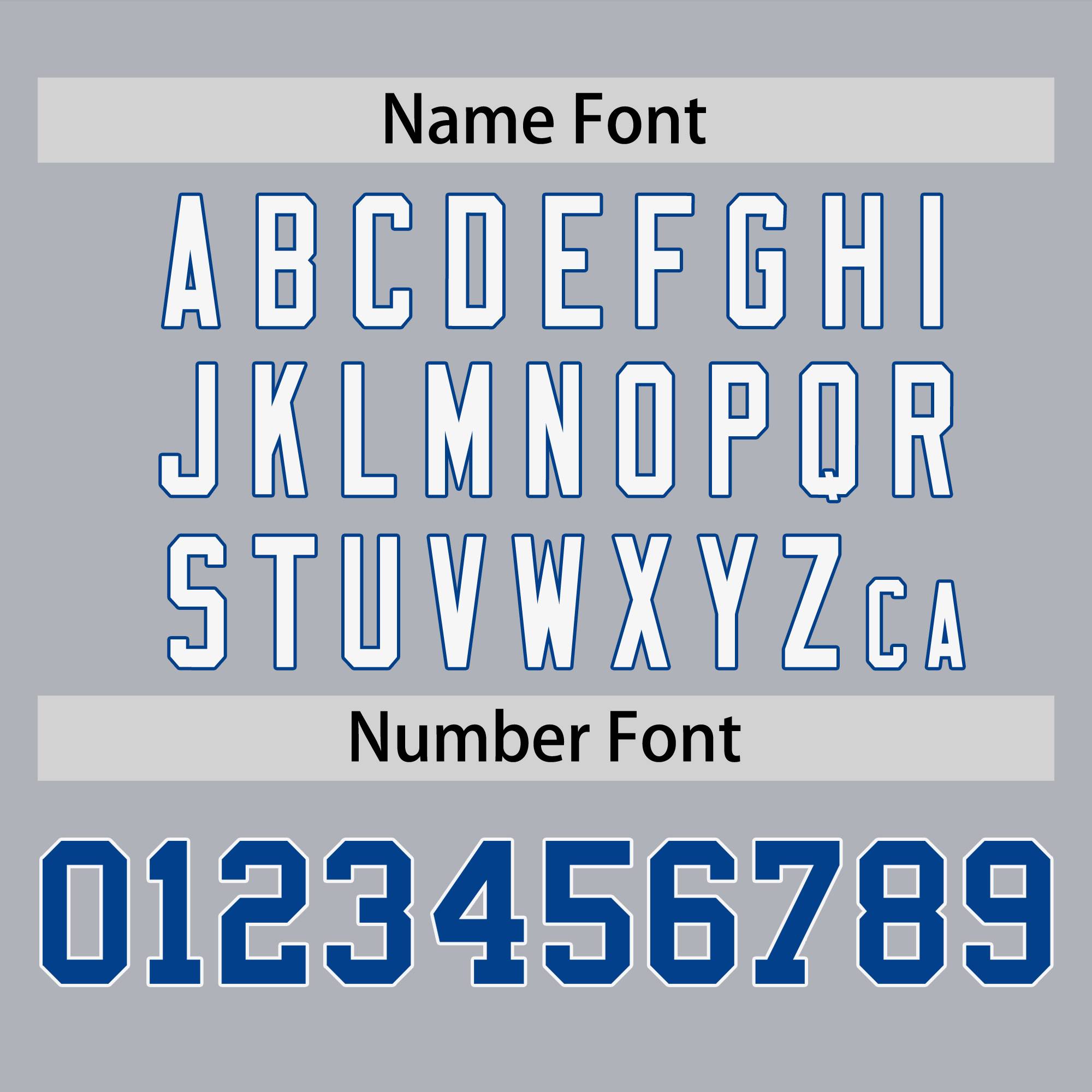 Custom Gray Royal Personalized Raglan Sleeves Round-Neck Hockey Jersey | KXKSHOP