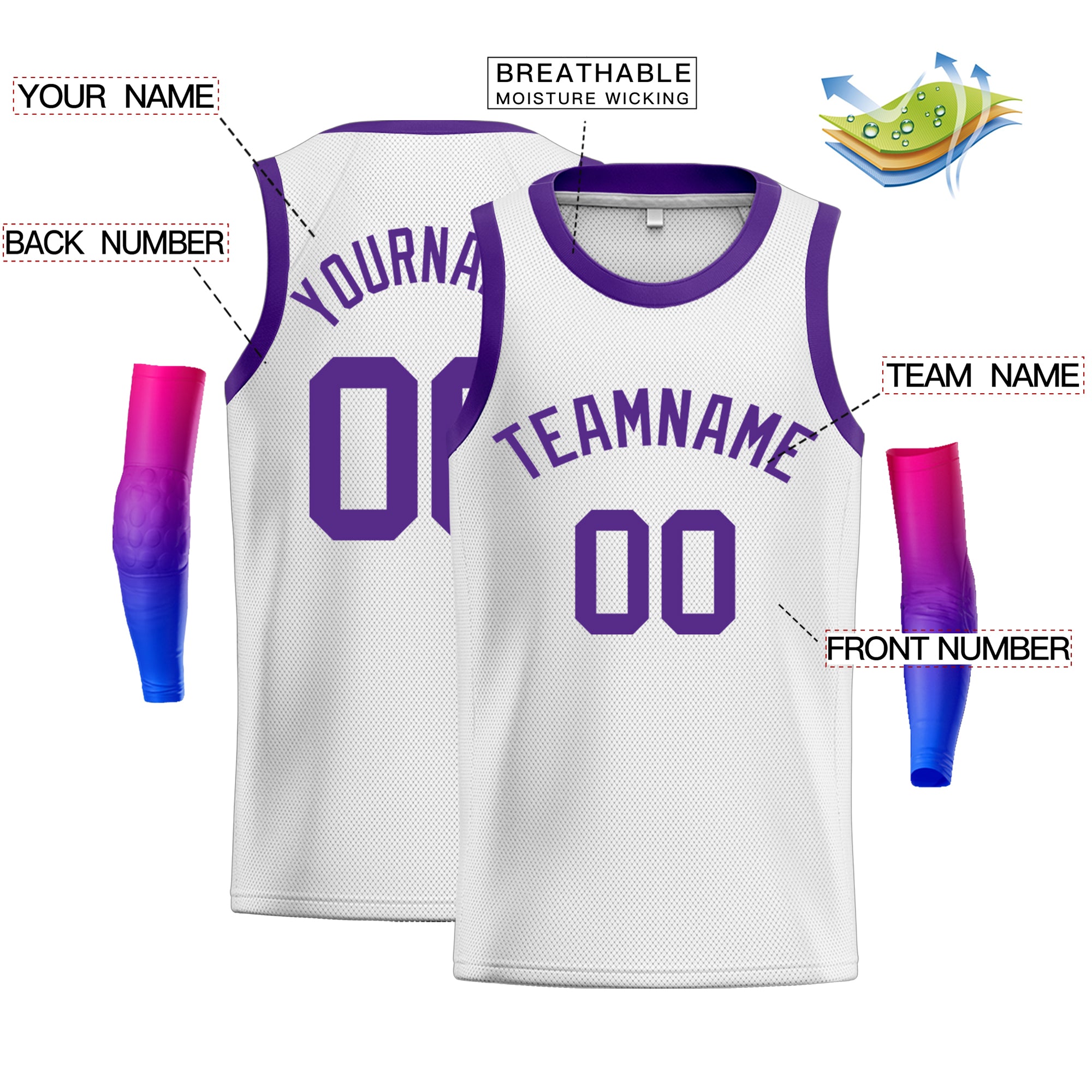 Custom Neon Green White-Navy Classic kits Sports Uniform Basketball Jersey| KXKSHOP