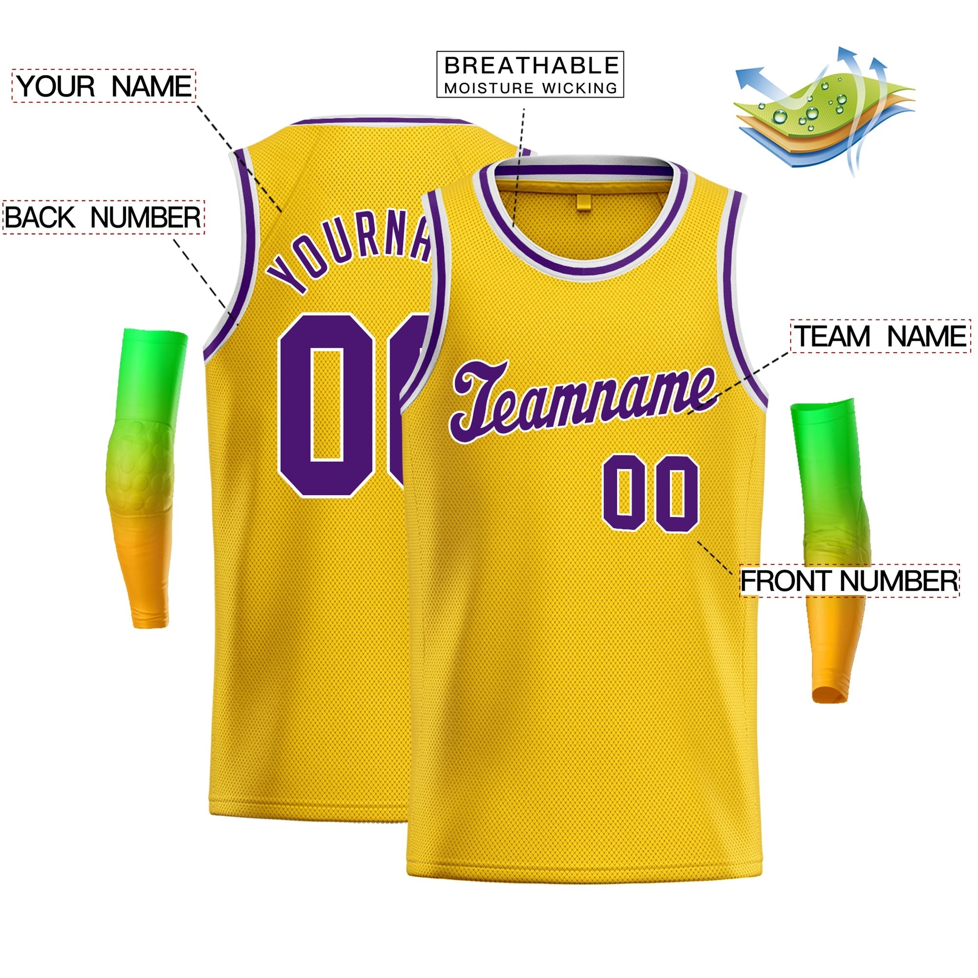 Custom Neon Green White-Navy Classic kits Sports Uniform Basketball Jersey| KXKSHOP