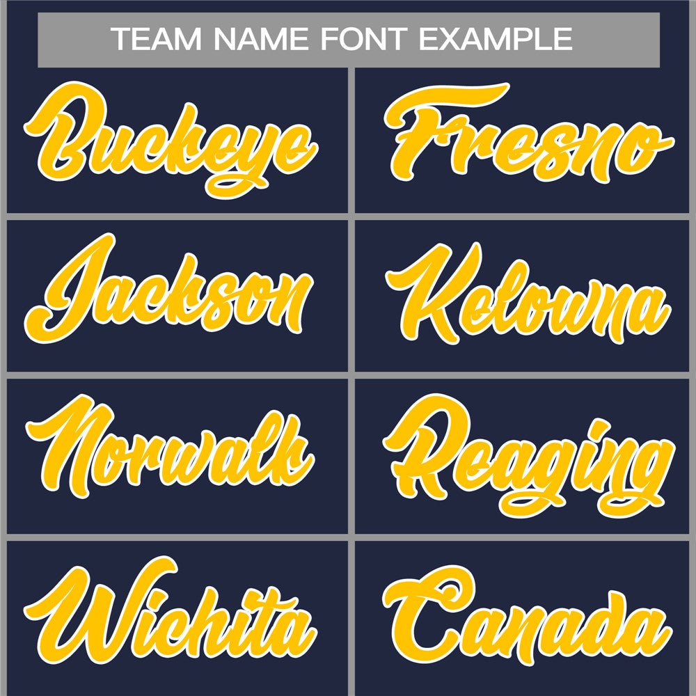 Custom Navy Yellow-White Classic Tops Fashion Basketball Jersey