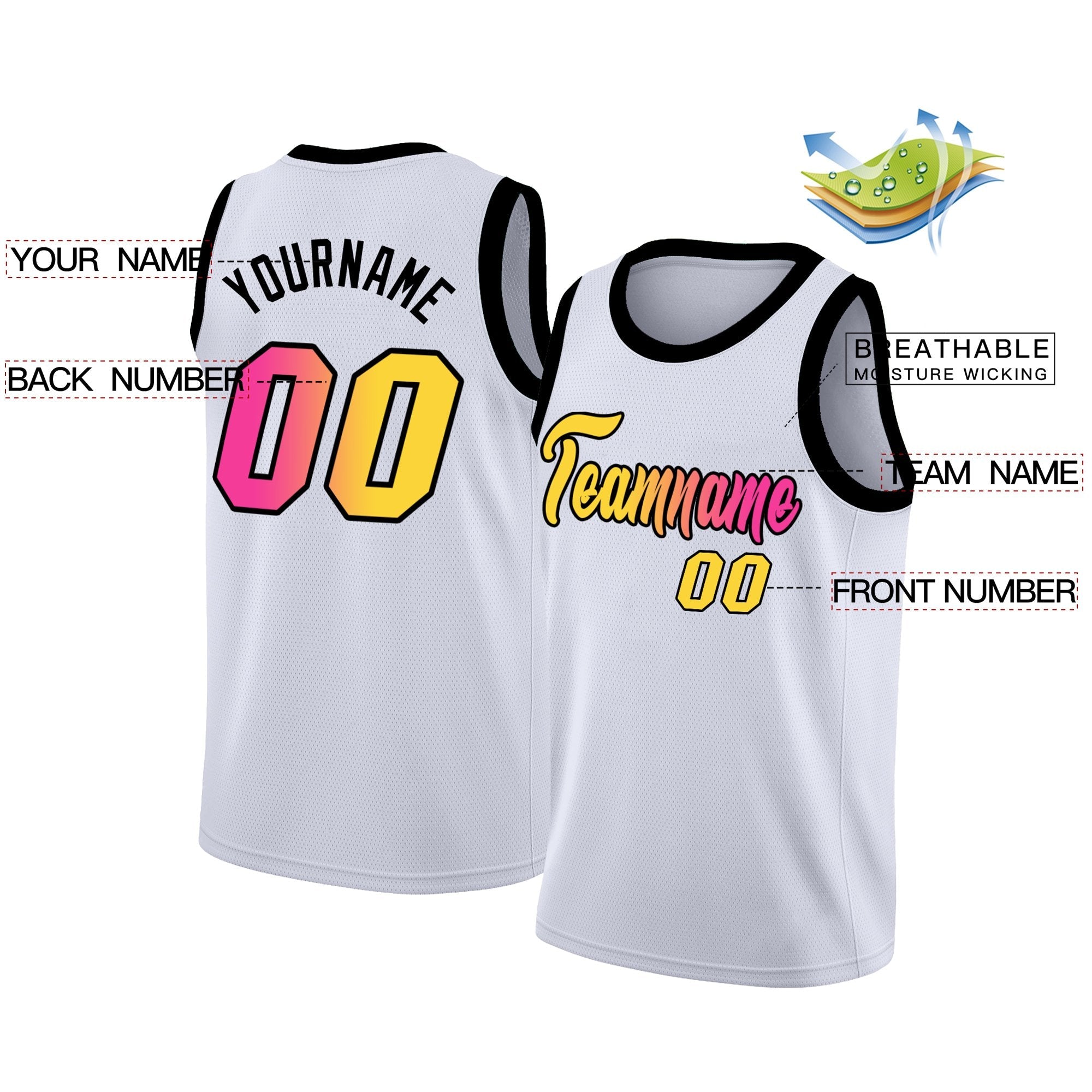 Custom Neon Green White-Navy Classic kits Sports Uniform Basketball Jersey| KXKSHOP