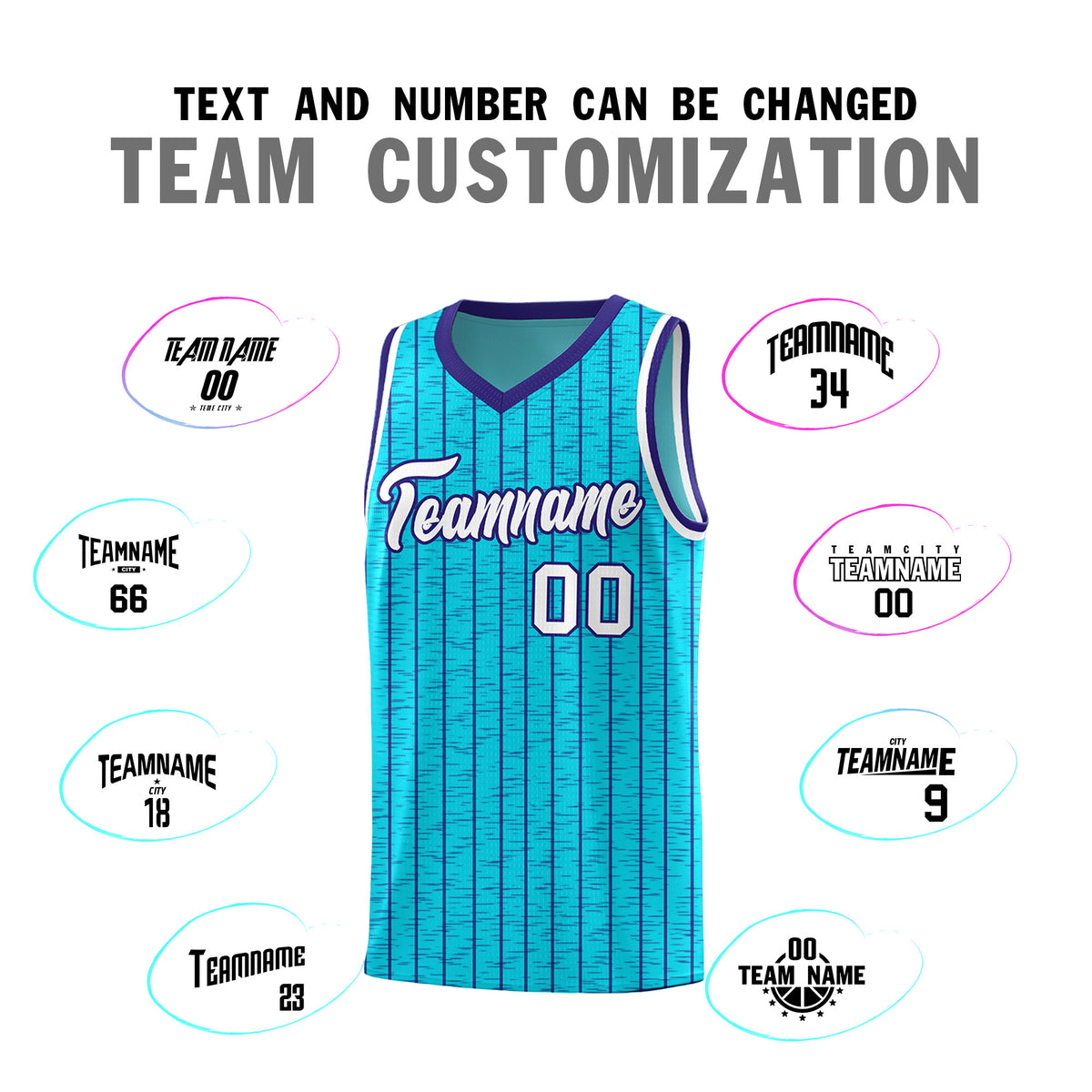 Custom Sky Blue Custom Gray Pinstripe Retro Sets Uniform Basketball Jersey