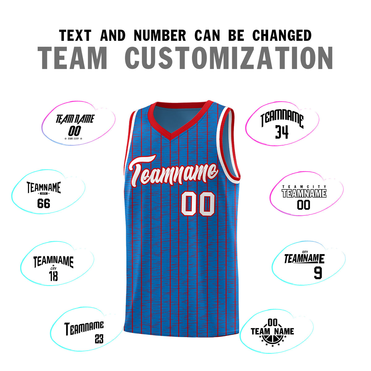 Custom Royal Custom Gray Pinstripe Retro Sets Uniform Basketball Jersey