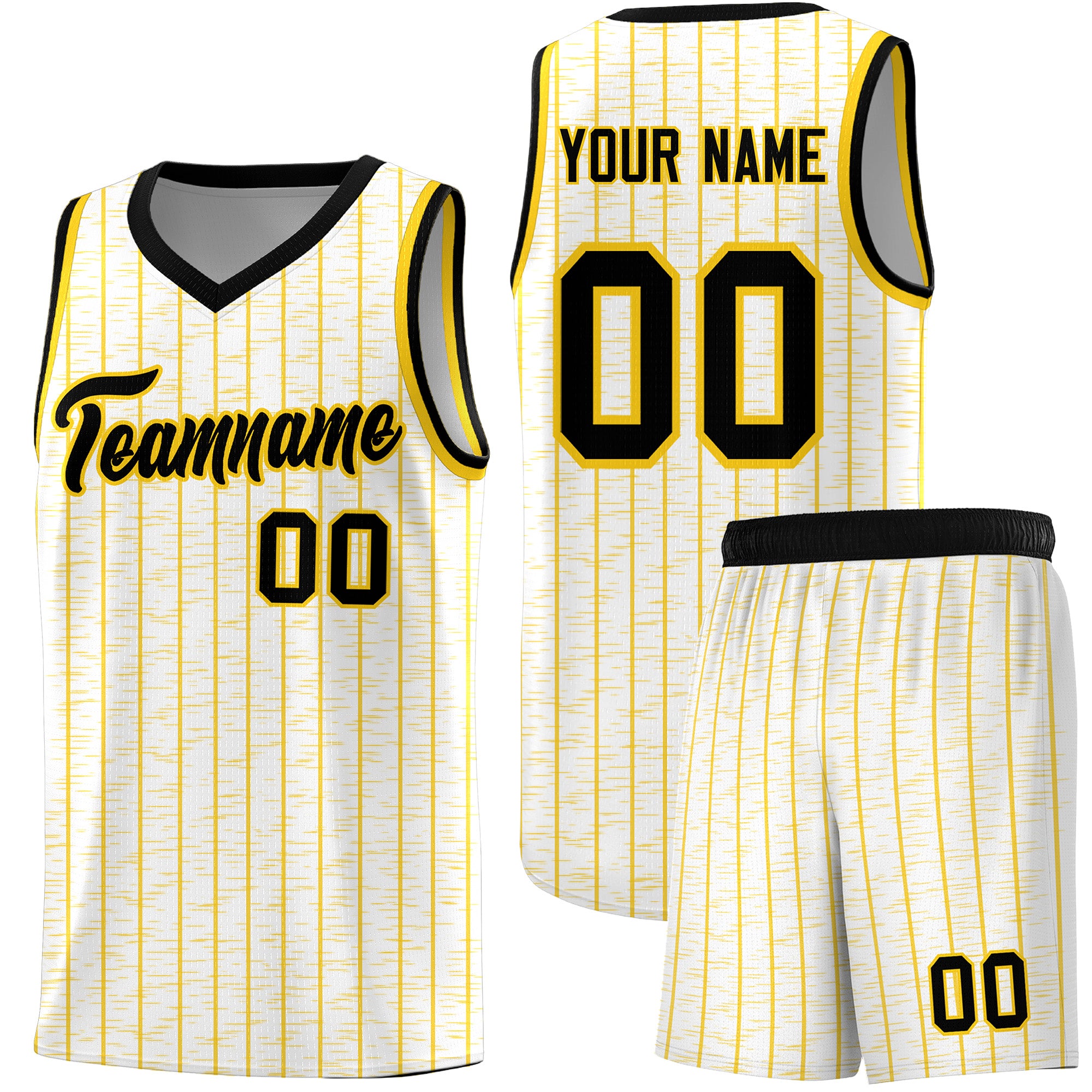 Custom White Custom Gray Pinstripe Retro Sets Uniform Basketball Jersey