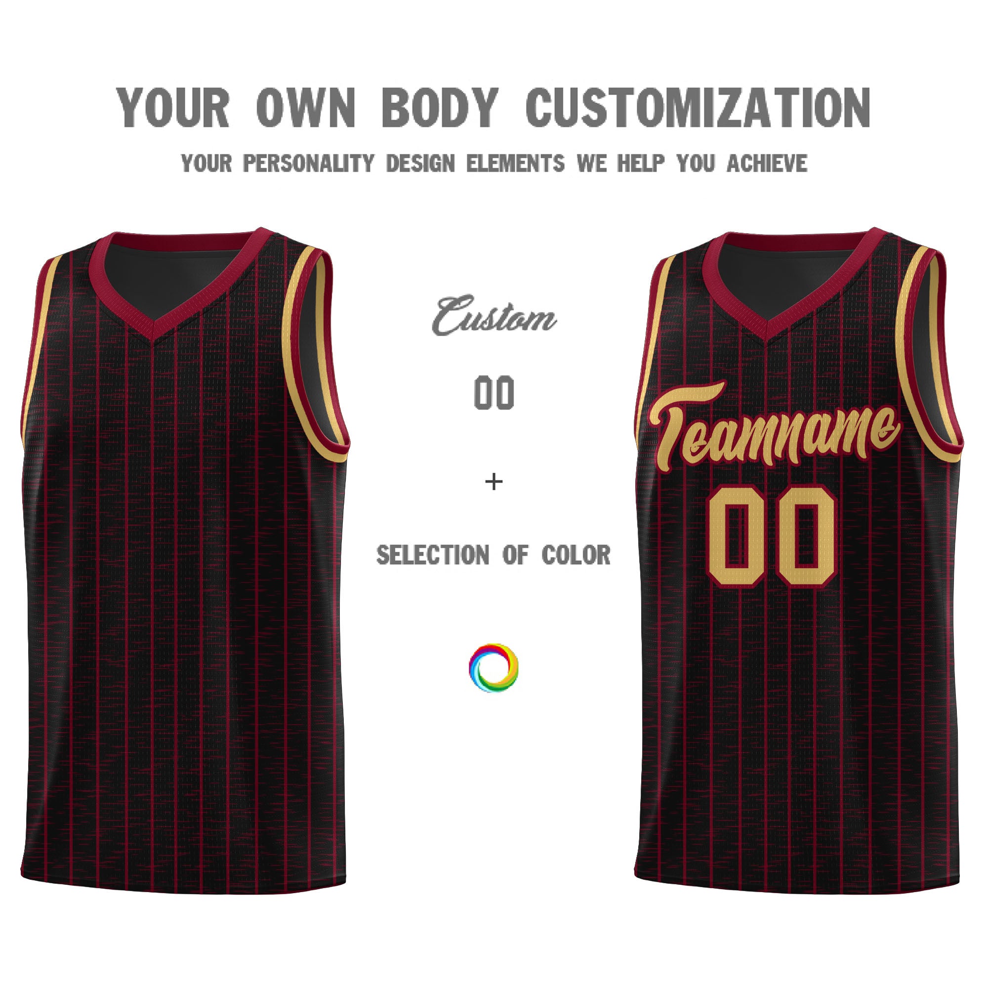 Custom Black Custom Gray Pinstripe Retro Sets Uniform Basketball Jersey