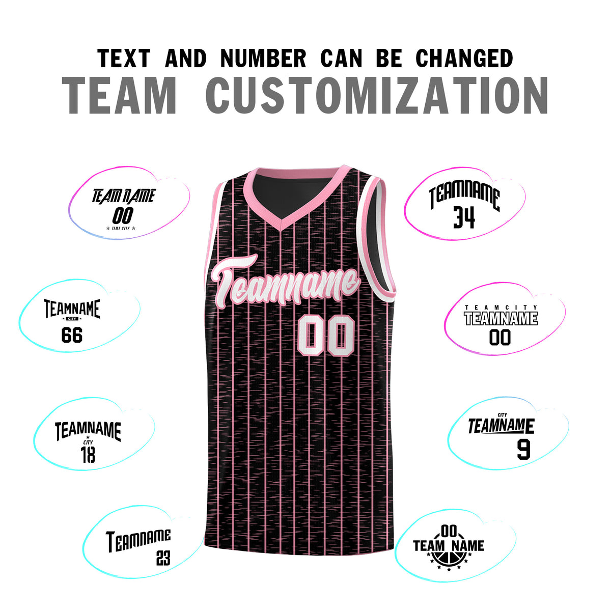 Custom Black Custom Gray Pinstripe Retro Sets Uniform Basketball Jersey