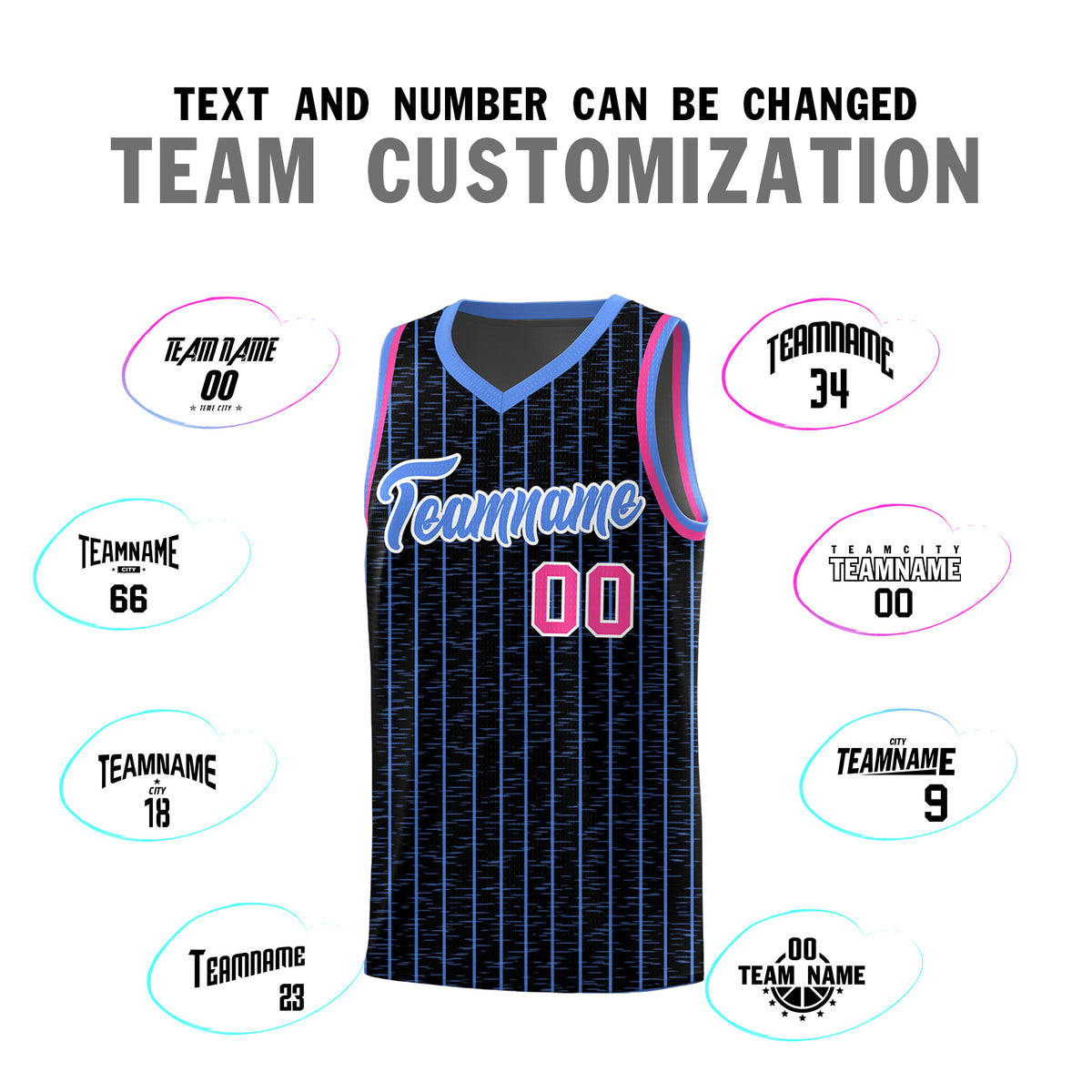 Custom Black Custom Gray Pinstripe Retro Sets Uniform Basketball Jersey