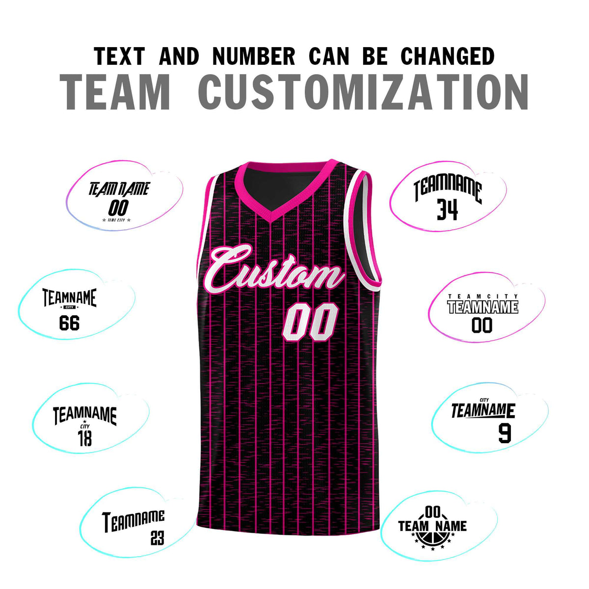 Custom Black Custom Gray Pinstripe Retro Sets Uniform Basketball Jersey