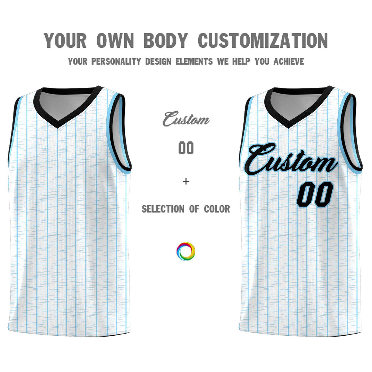 Custom White Custom Gray Pinstripe Retro Sets Uniform Basketball Jersey