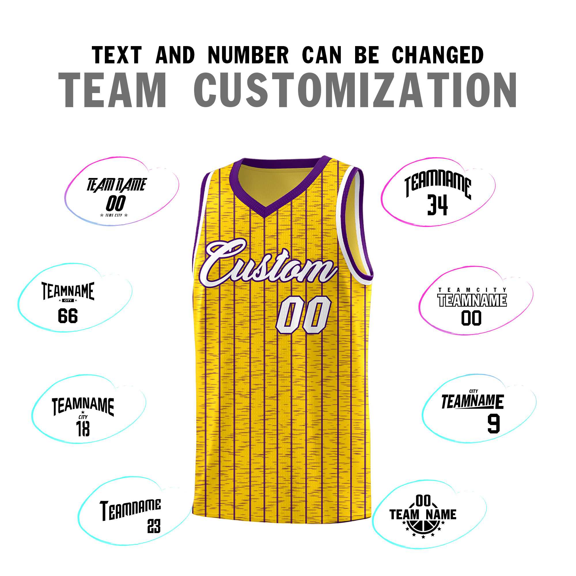 Custom Gold Custom Gray Pinstripe Retro Sets Uniform Basketball Jersey