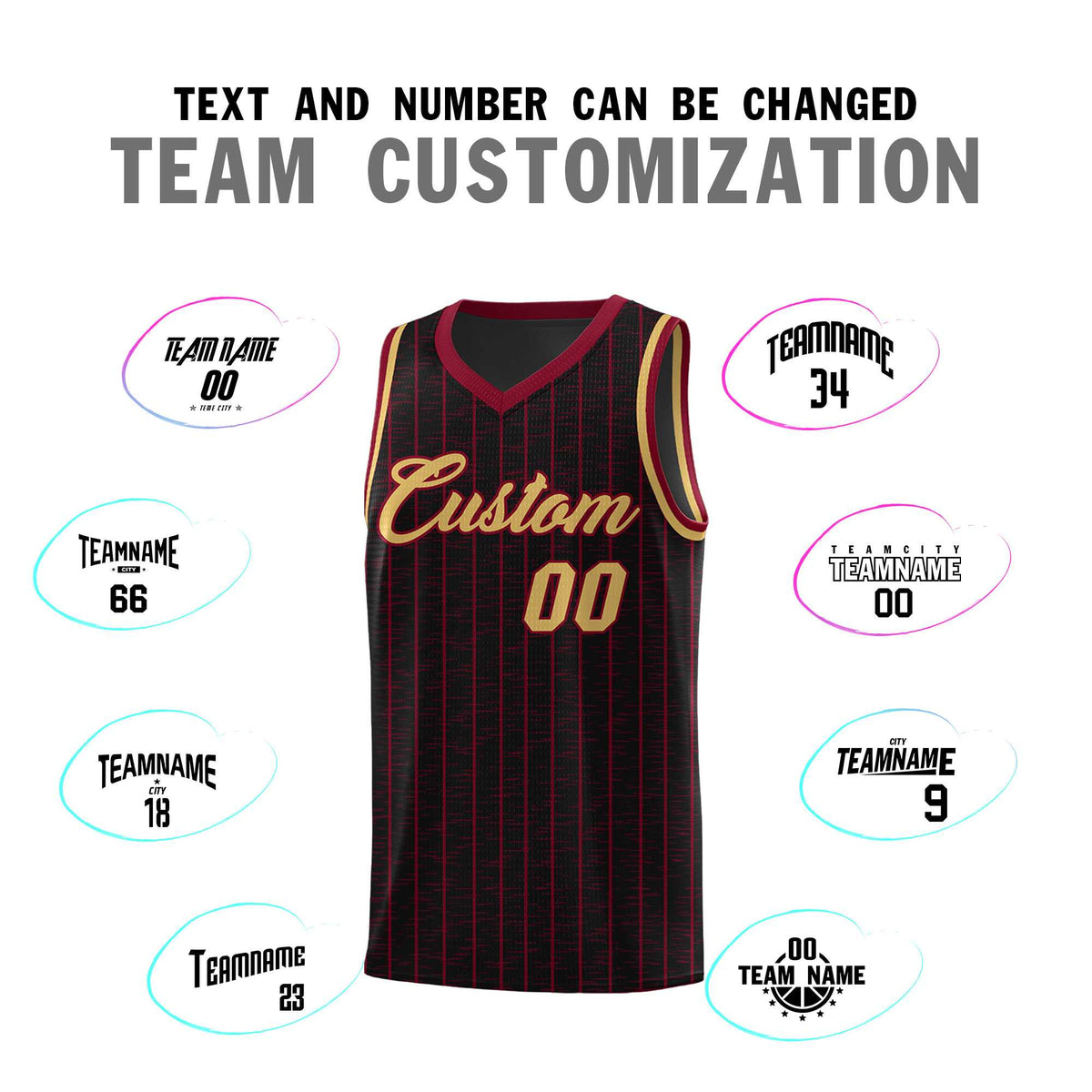 Custom Black Custom Gray Pinstripe Retro Sets Uniform Basketball Jersey