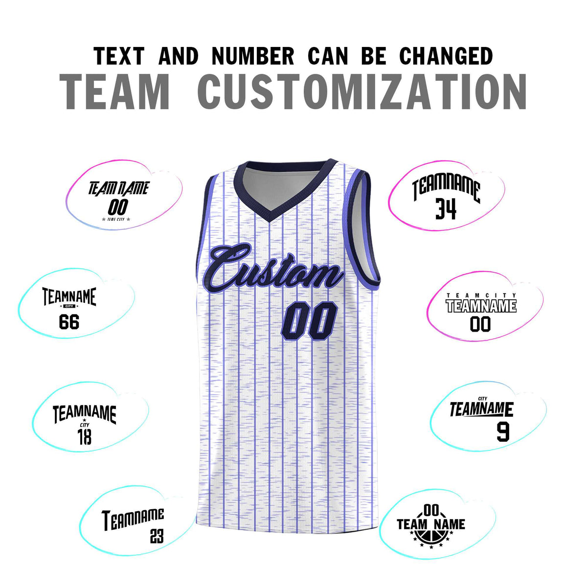 Custom White Custom Gray Pinstripe Retro Sets Uniform Basketball Jersey