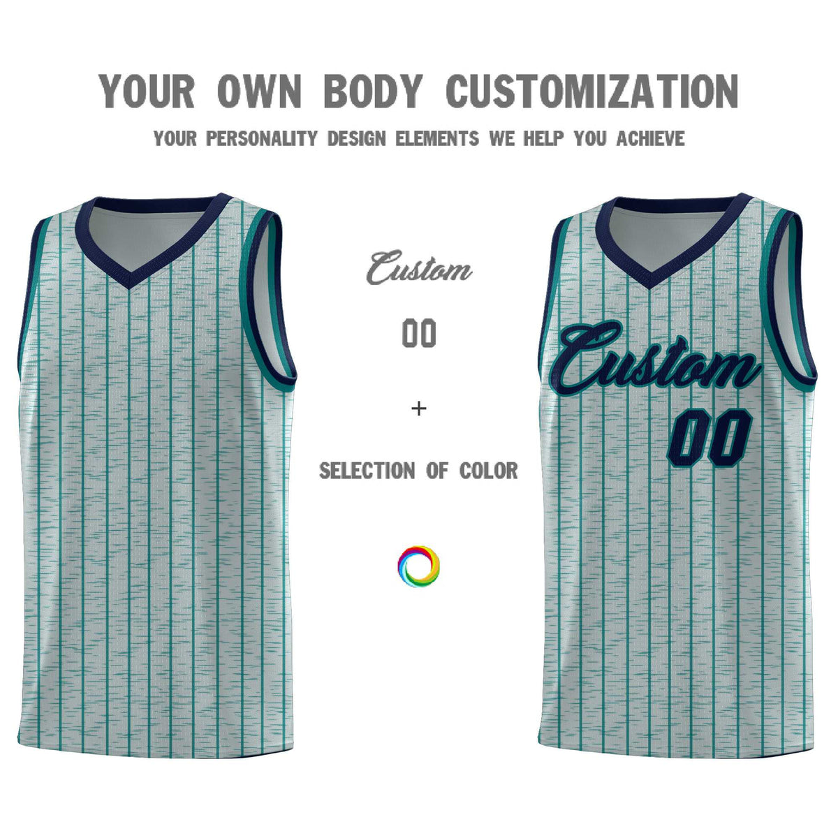 Custom Gray Custom Gray Pinstripe Retro Sets Uniform Basketball Jersey