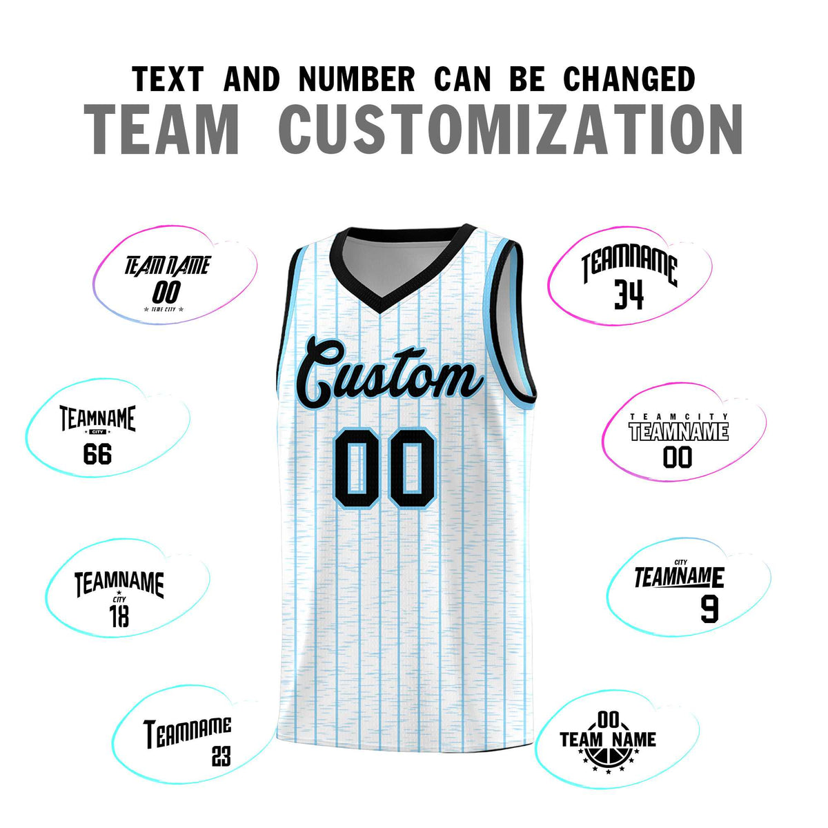 Custom White Custom Gray Pinstripe Retro Sets Uniform Basketball Jersey