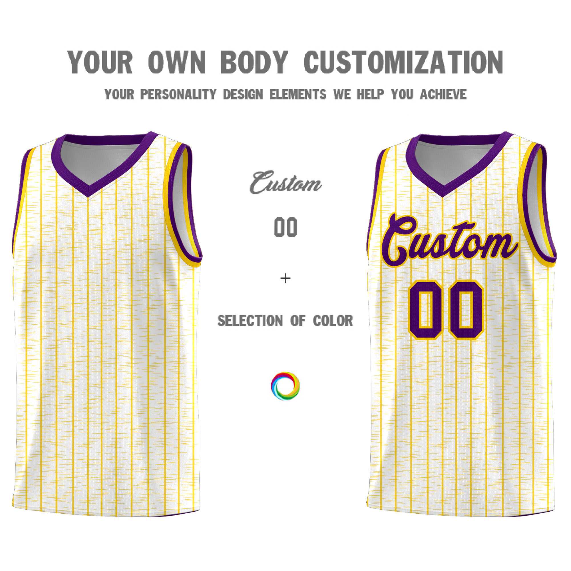 Custom White Custom Gray Pinstripe Retro Sets Uniform Basketball Jersey