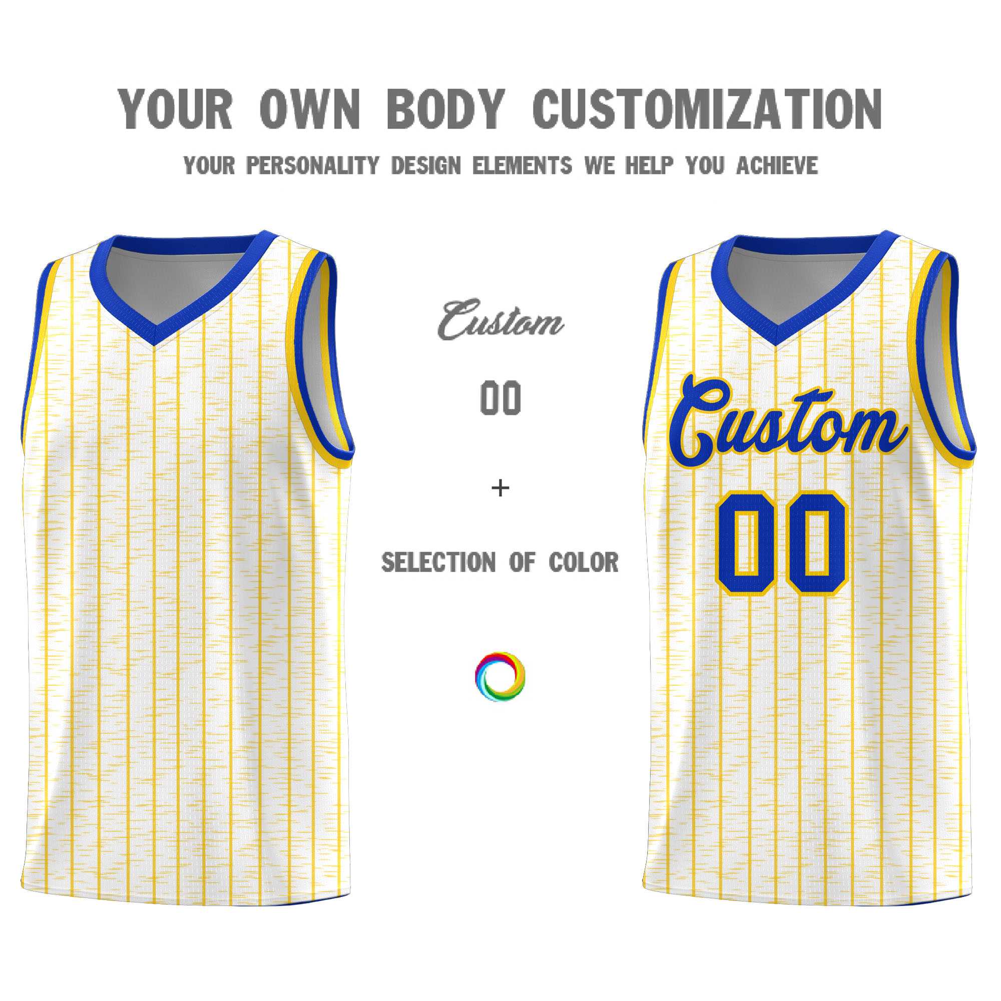 Custom White Custom Gray Pinstripe Retro Sets Uniform Basketball Jersey