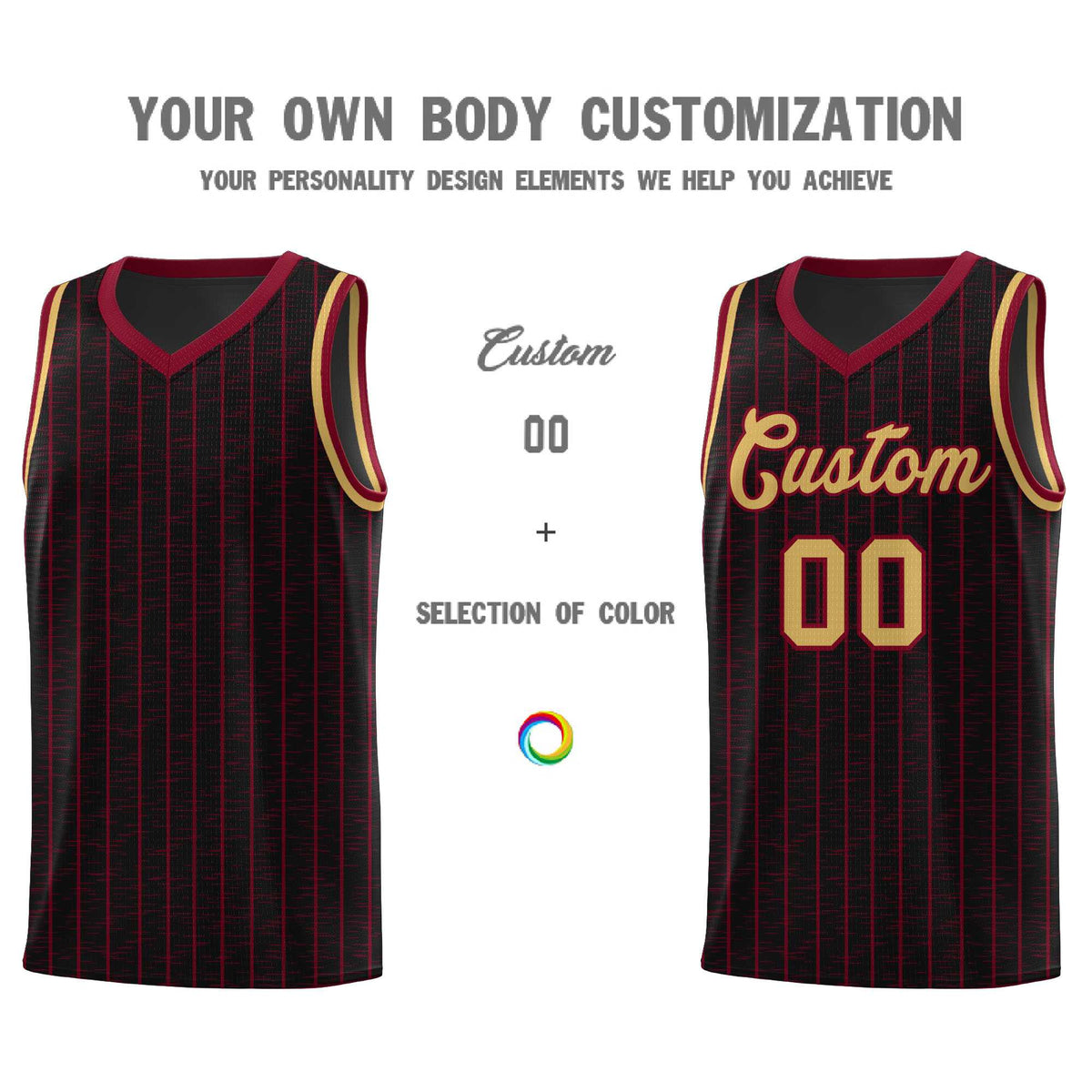 Custom Black Custom Gray Pinstripe Retro Sets Uniform Basketball Jersey
