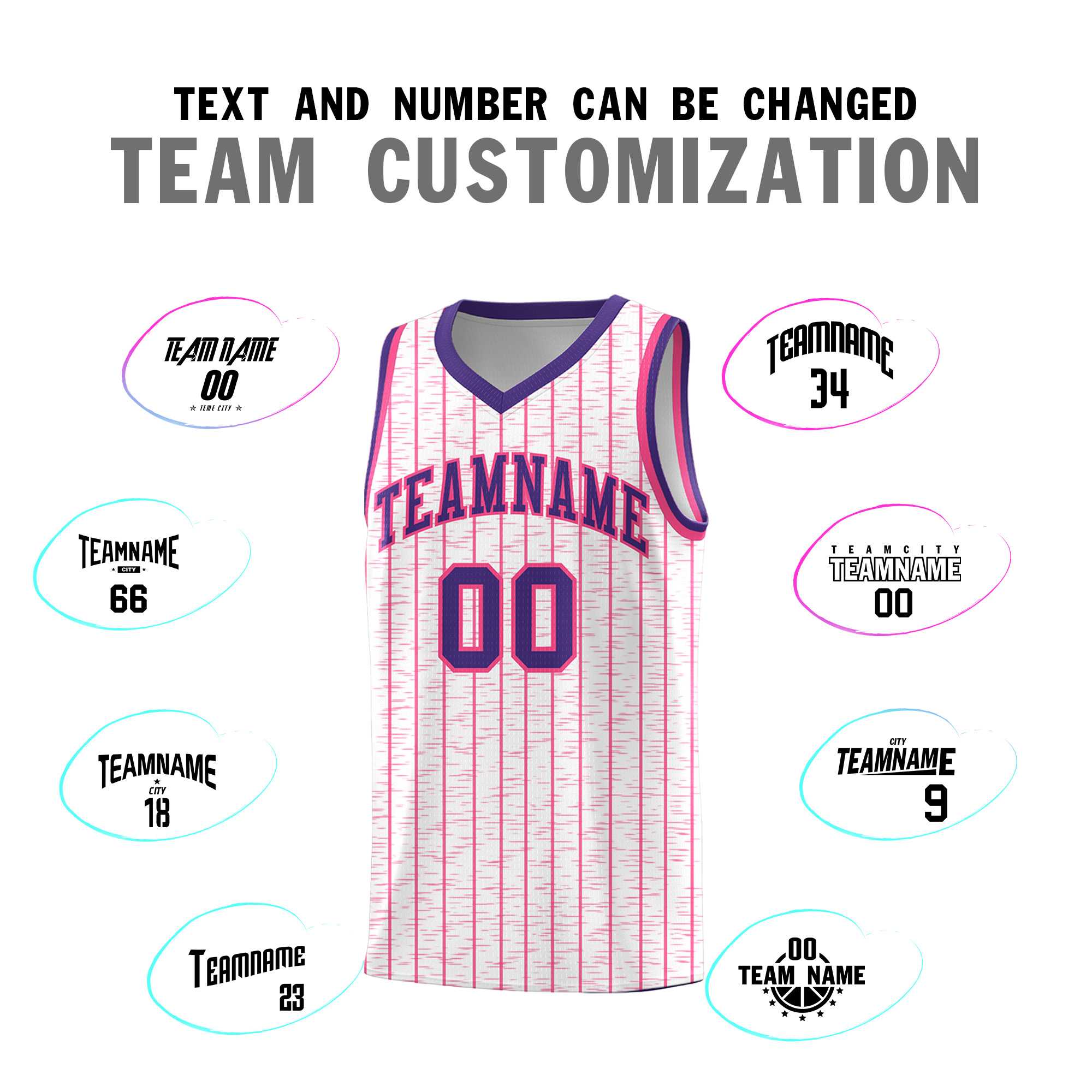 Custom White Custom Gray Pinstripe Retro Sets Uniform Basketball Jersey