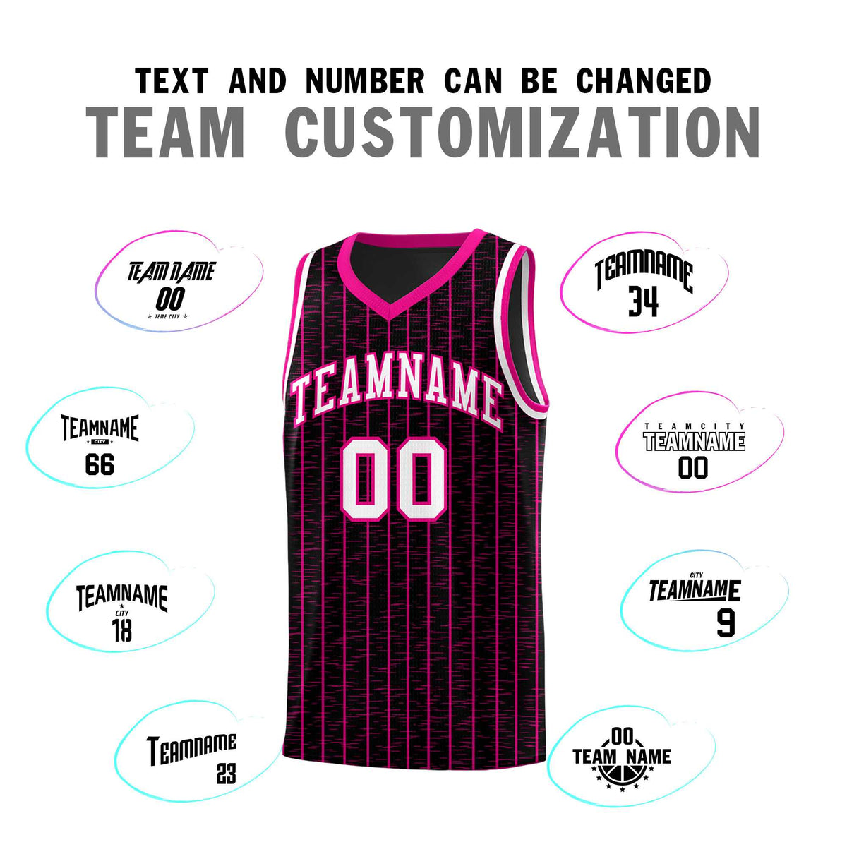 Custom Black Custom Gray Pinstripe Retro Sets Uniform Basketball Jersey