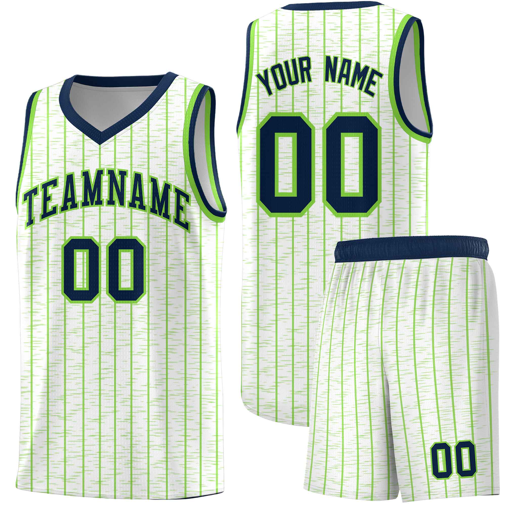 Custom White Custom Gray Pinstripe Retro Sets Uniform Basketball Jersey