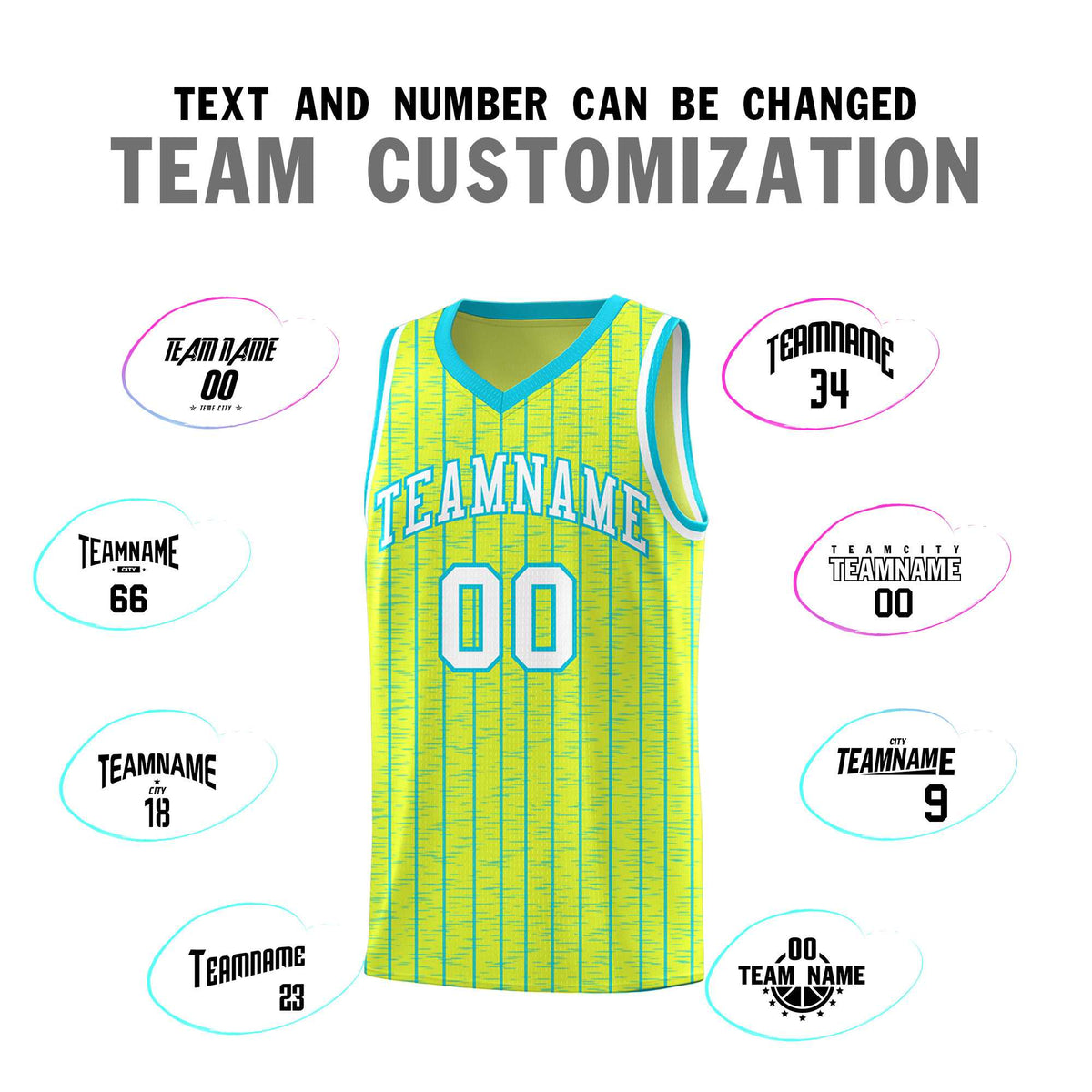 Custom Fluorescent Green Custom Gray Pinstripe Retro Sets Uniform Basketball Jersey