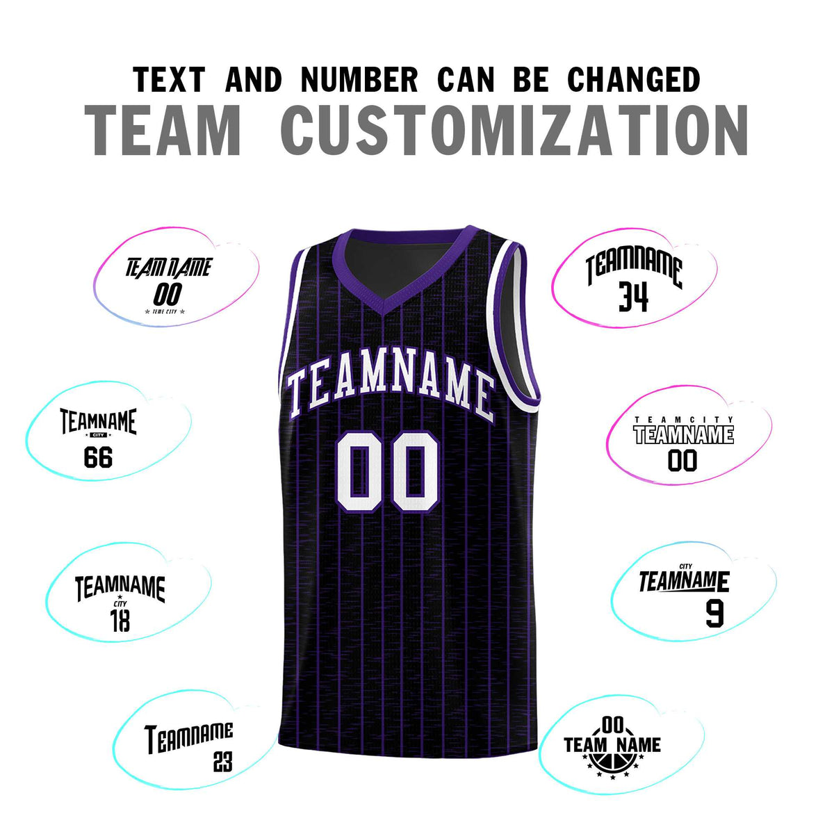 Custom Black Custom Gray Pinstripe Retro Sets Uniform Basketball Jersey