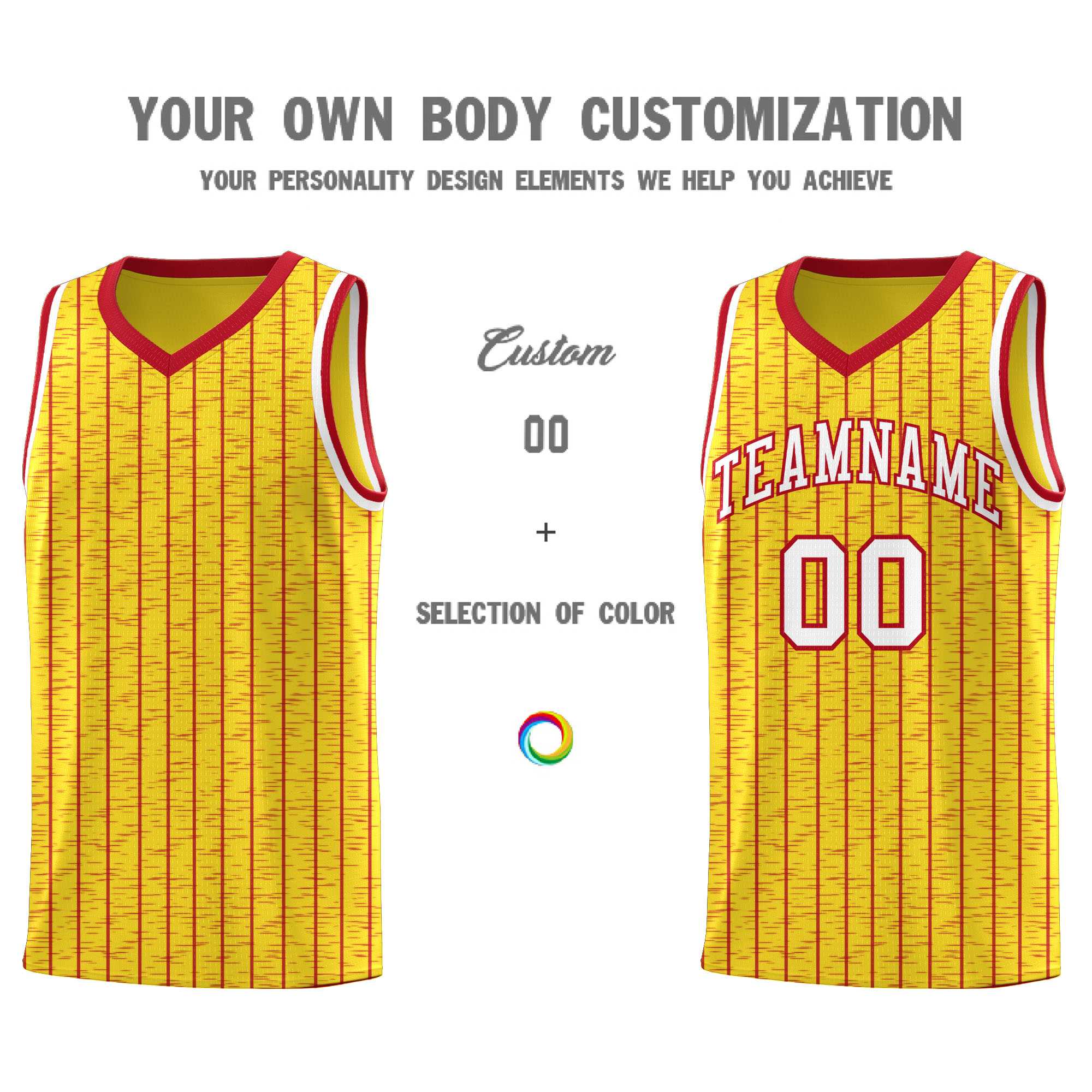 Custom Gold Custom Gray Pinstripe Retro Sets Uniform Basketball Jersey