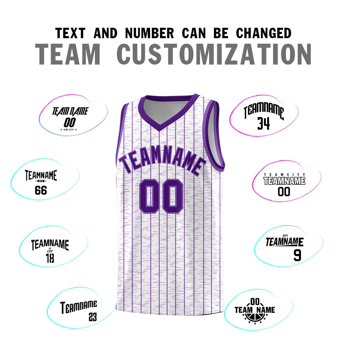 Custom White Custom Gray Pinstripe Retro Sets Uniform Basketball Jersey