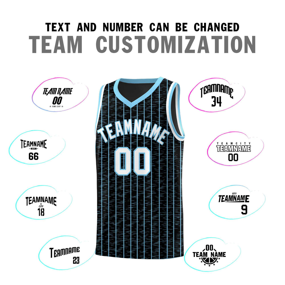 Custom Black Custom Gray Pinstripe Retro Sets Uniform Basketball Jersey
