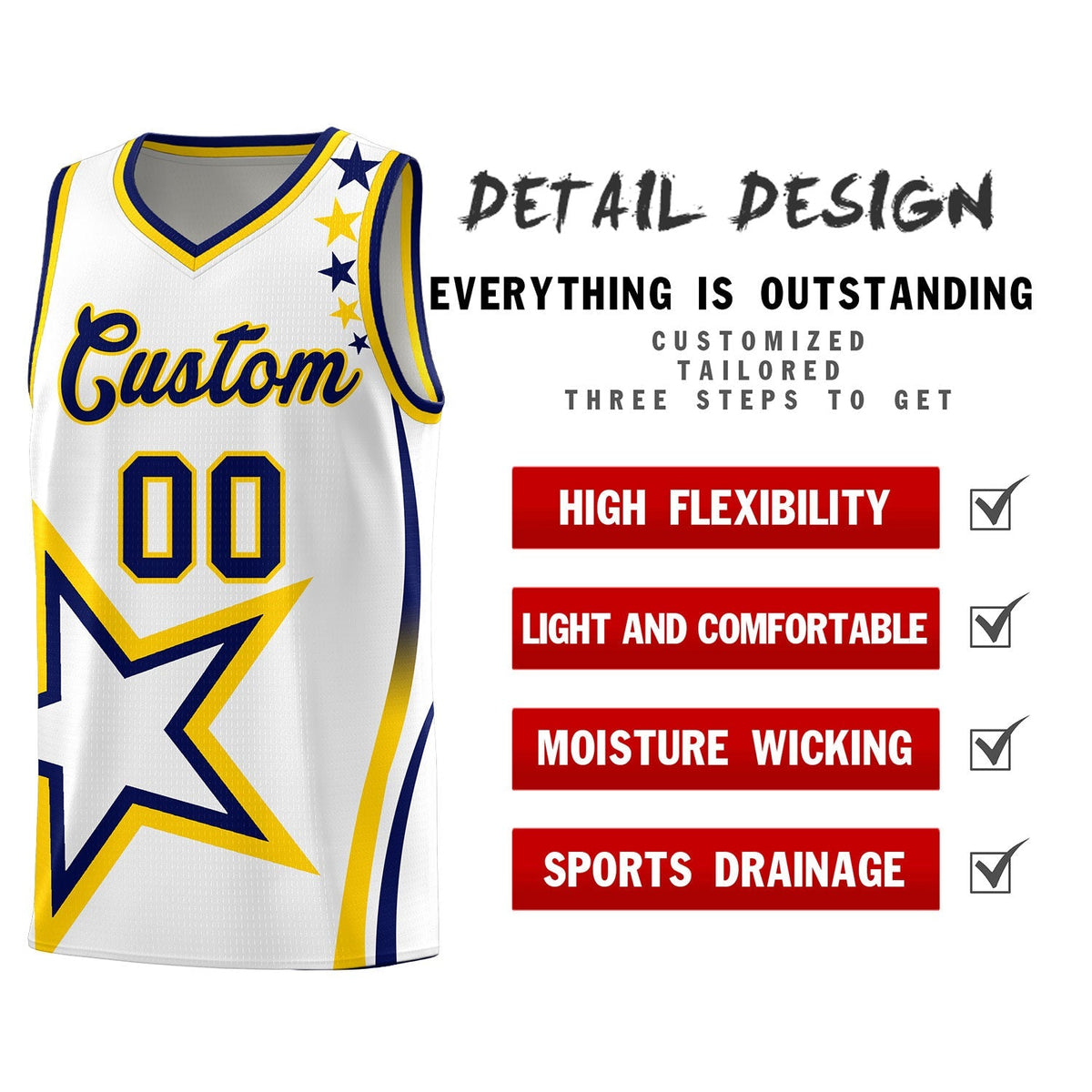 Custom Neon Green Navy-White Side Two-Tone Classic Sports Uniform Basketball Jersey |KXKSHOP