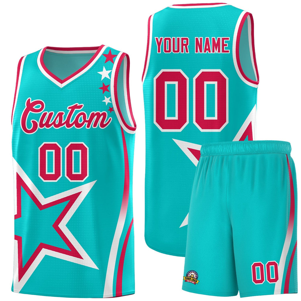 Custom Neon Green Navy-White Side Two-Tone Classic Sports Uniform Basketball Jersey |KXKSHOP