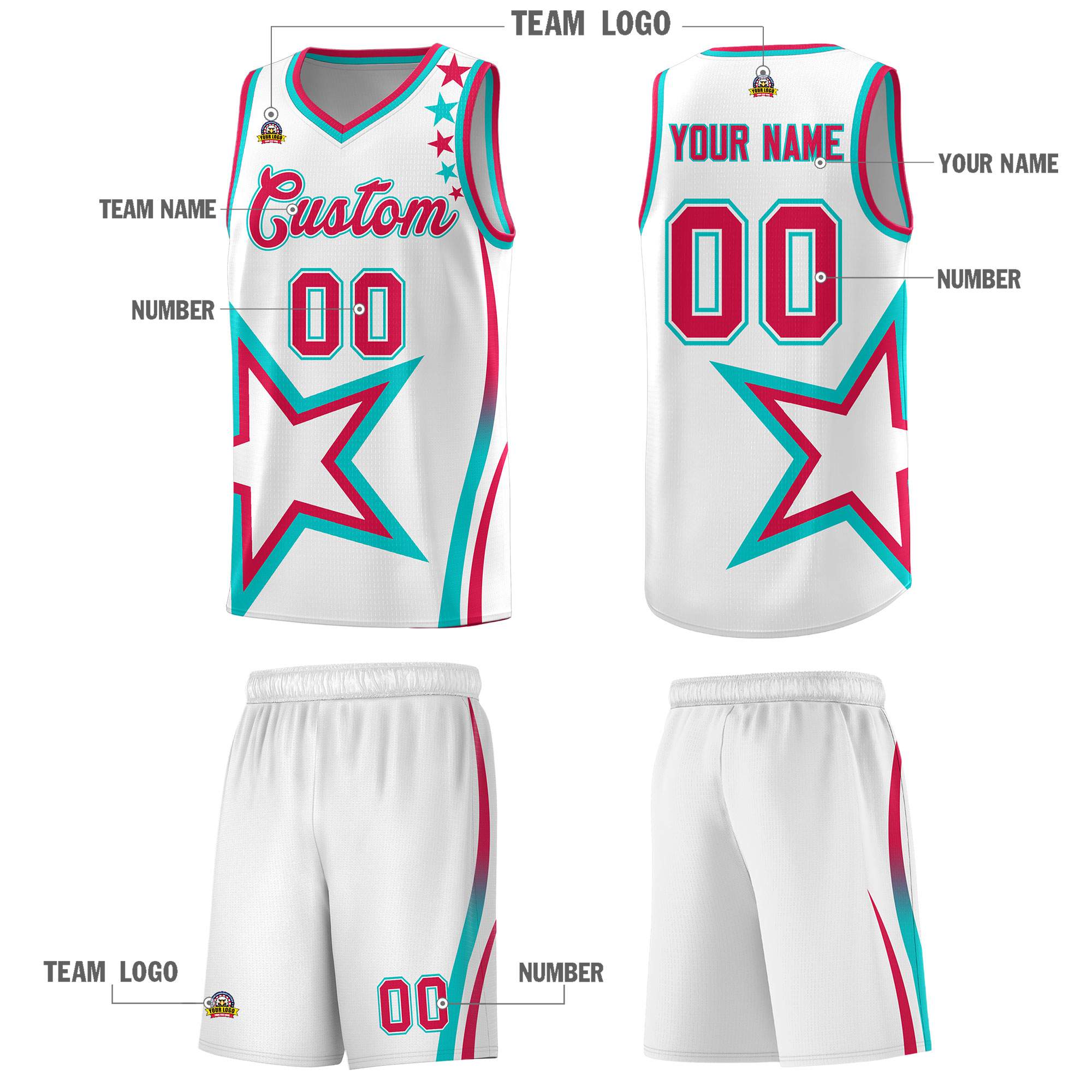 Custom Neon Green Navy-White Side Two-Tone Classic Sports Uniform Basketball Jersey |KXKSHOP