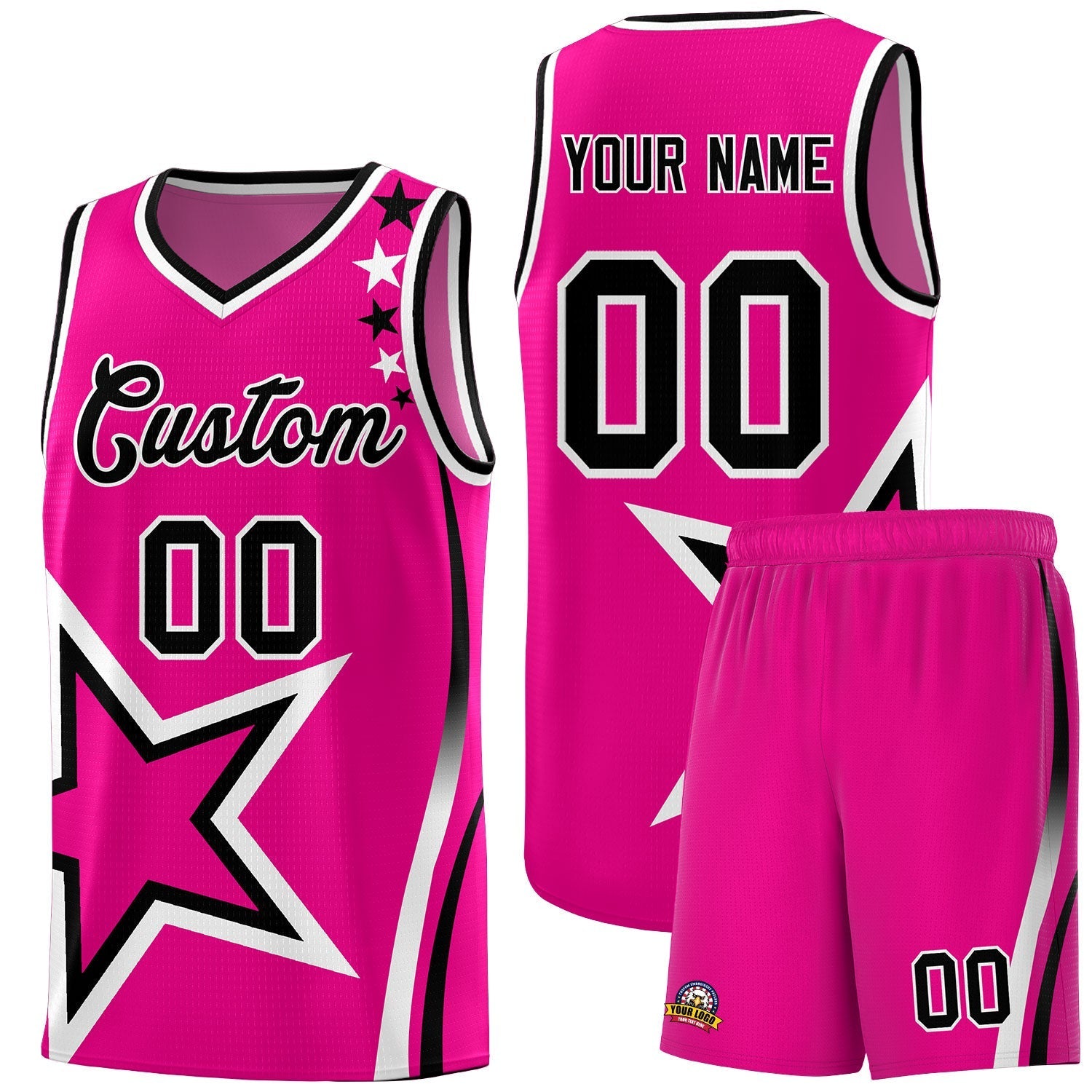 Custom Neon Green Navy-White Side Two-Tone Classic Sports Uniform Basketball Jersey |KXKSHOP