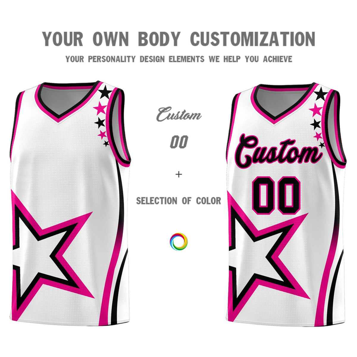 Custom Neon Green Navy-White Side Two-Tone Classic Sports Uniform Basketball Jersey |KXKSHOP