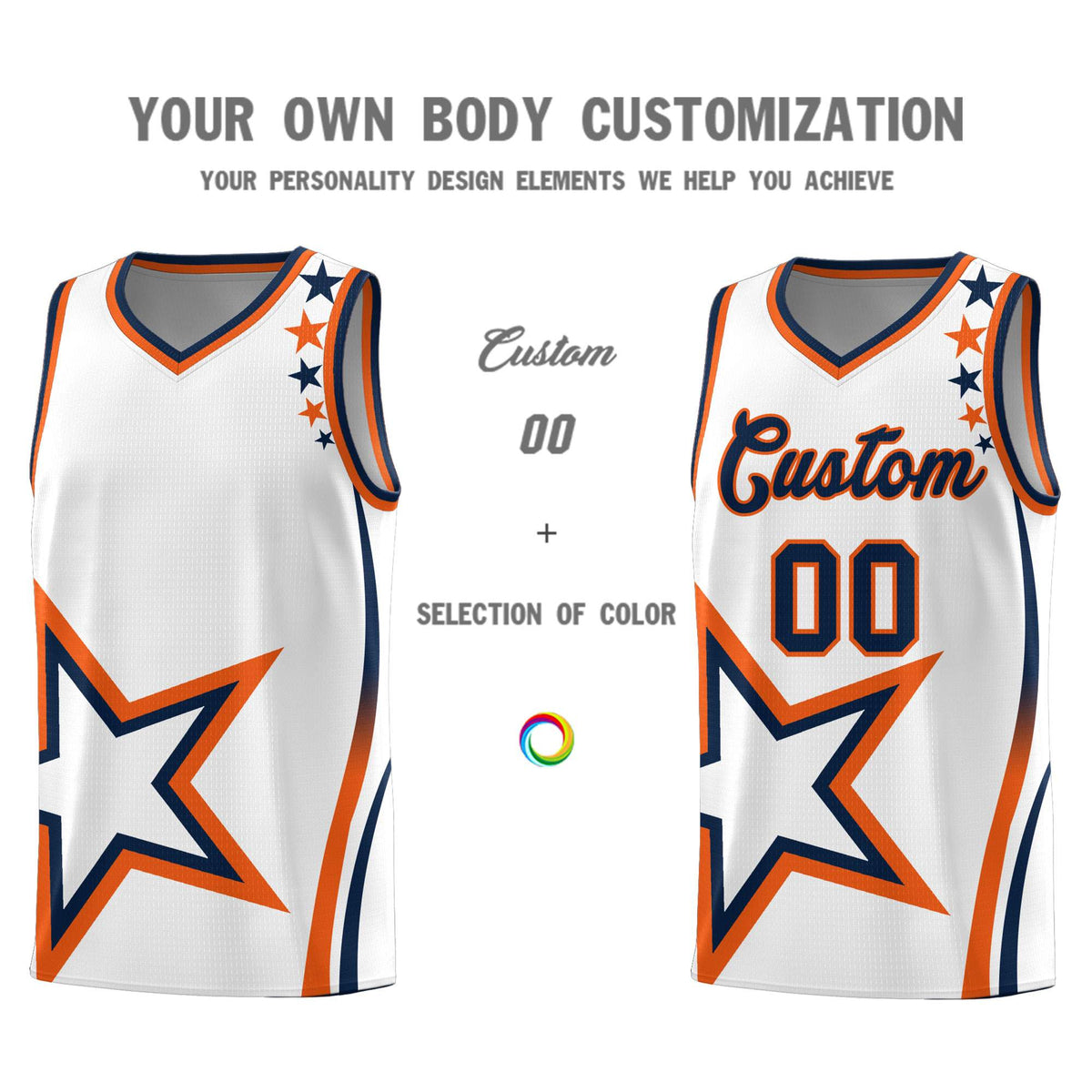 Custom Neon Green Navy-White Side Two-Tone Classic Sports Uniform Basketball Jersey |KXKSHOP