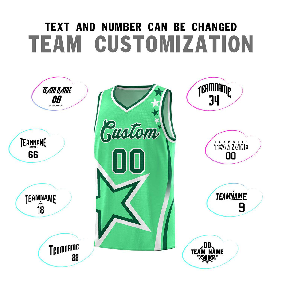 Custom Neon Green Navy-White Side Two-Tone Classic Sports Uniform Basketball Jersey |KXKSHOP