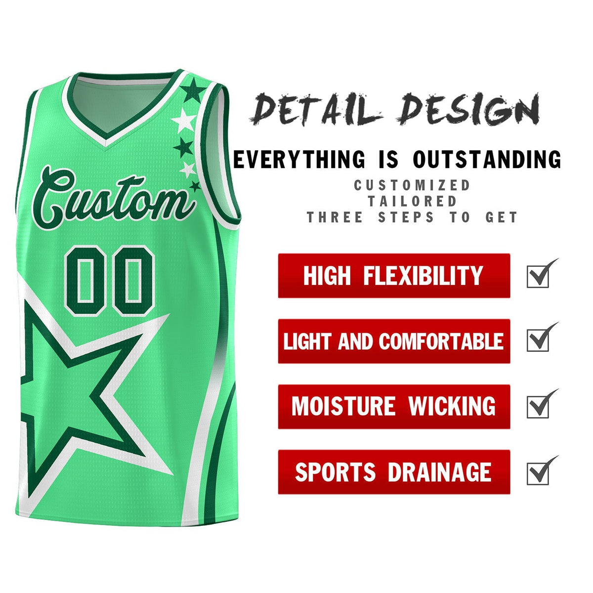 Custom Neon Green Navy-White Side Two-Tone Classic Sports Uniform Basketball Jersey |KXKSHOP